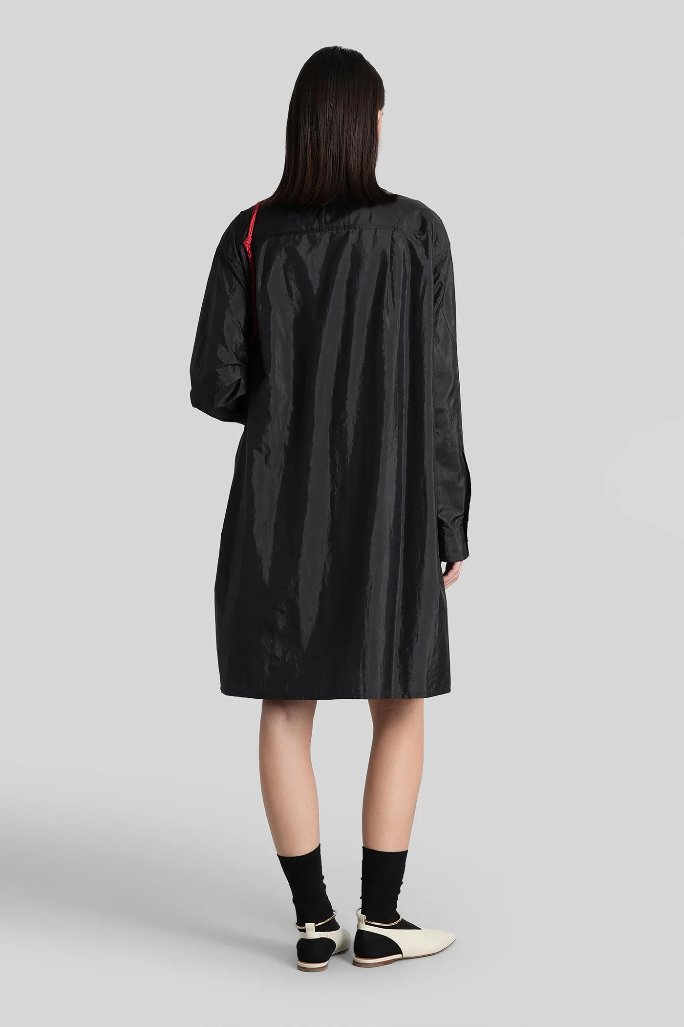 Shirt 159 Shirt in black polyamide - Image 8