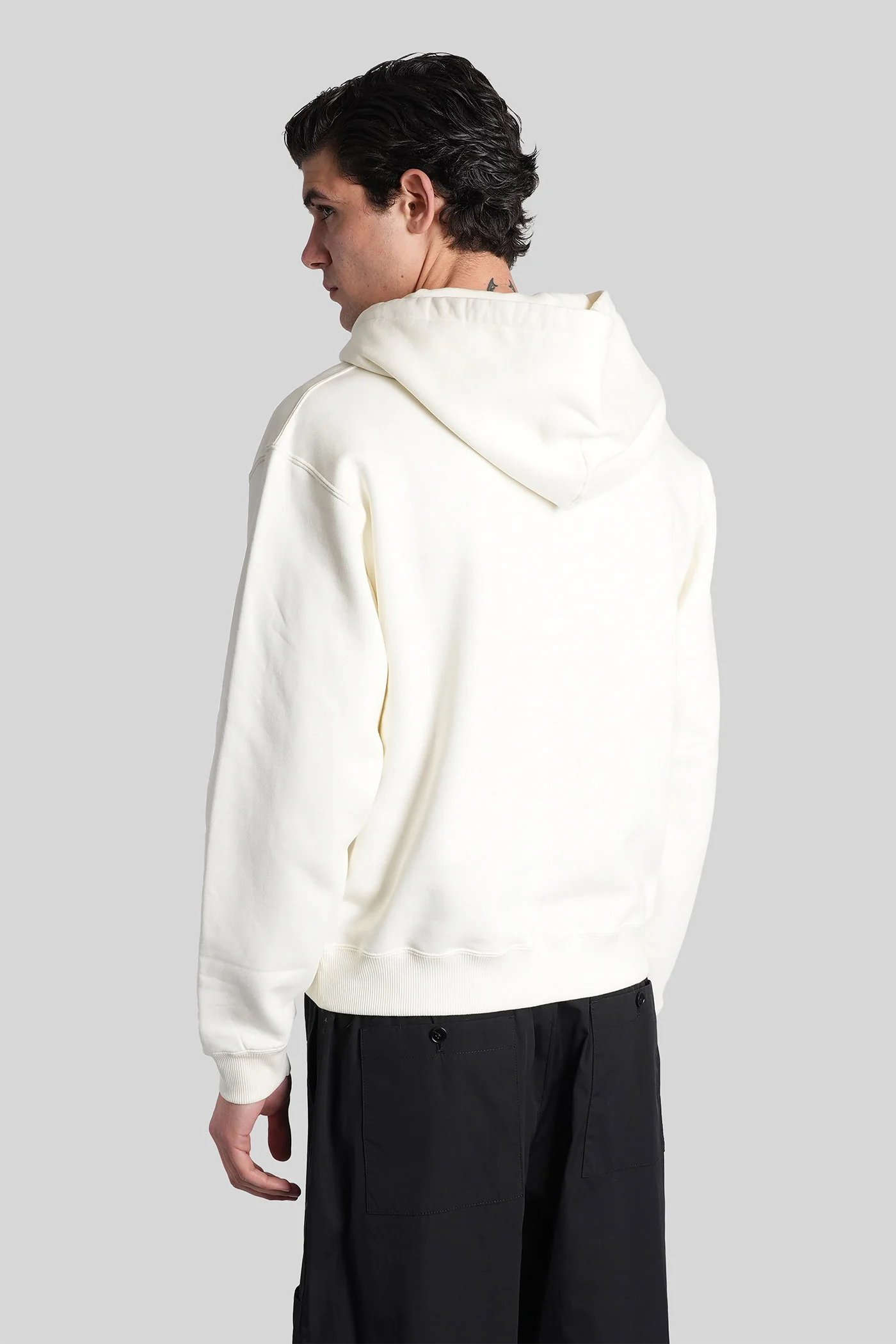 Sweatshirt 149 Sweatshirt in beige cotton - Image 3