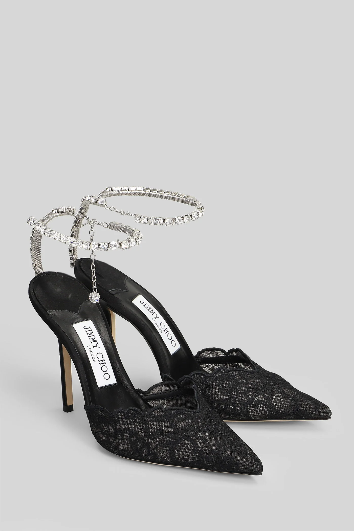 Saeda 100 Pumps in black polyamide - Image 2