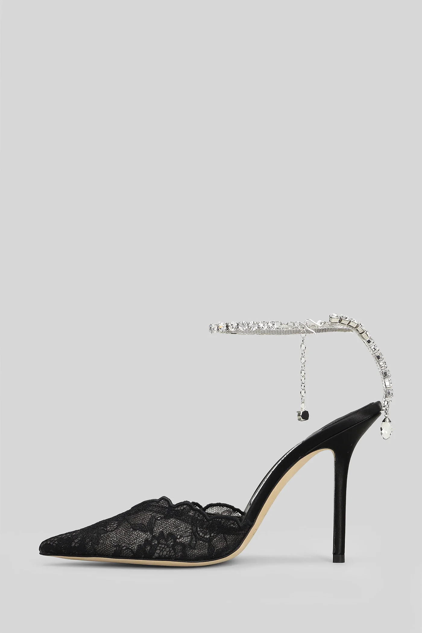 Saeda 100 Pumps in black polyamide - Image 3