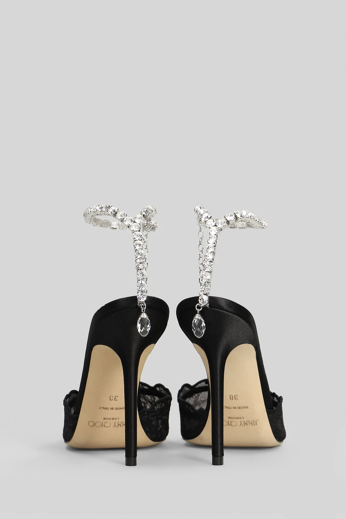 Saeda 100 Pumps in black polyamide - Image 4