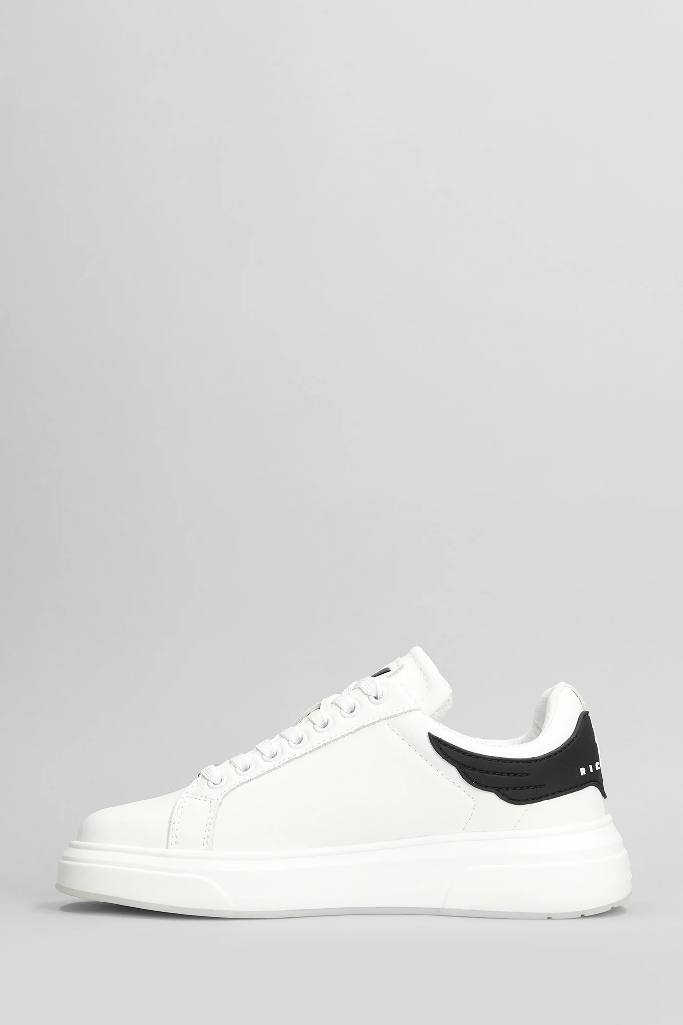 Sneakers in white leather - Image 3