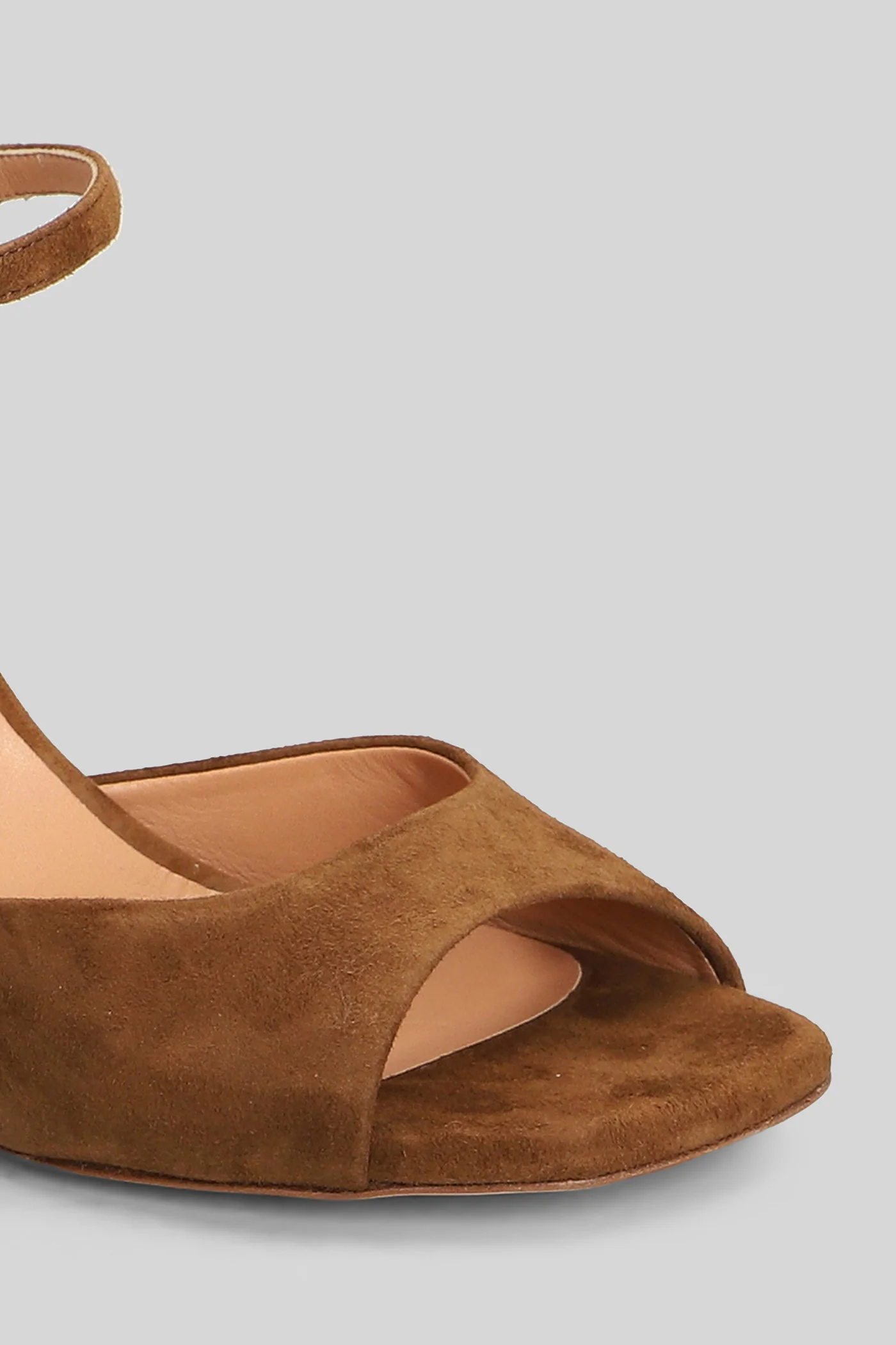 Sandals in brown suede - Image 20