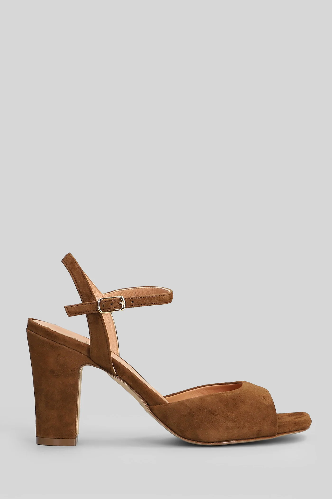Sandals in brown suede - Image 36