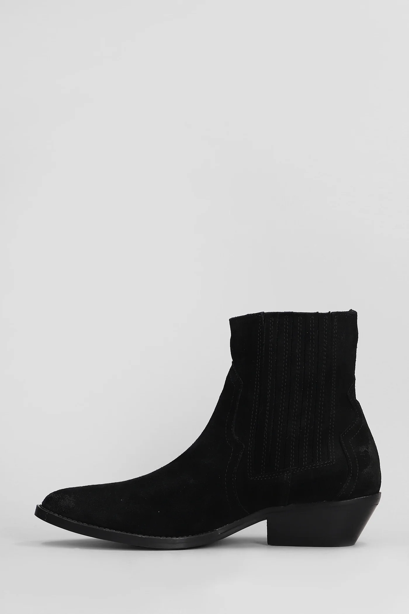 texan Ankle boots in black suede - Image 3