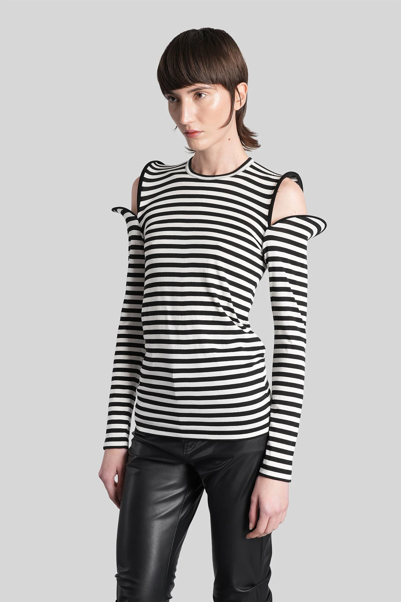 T-Shirt in white nylon - Image 4
