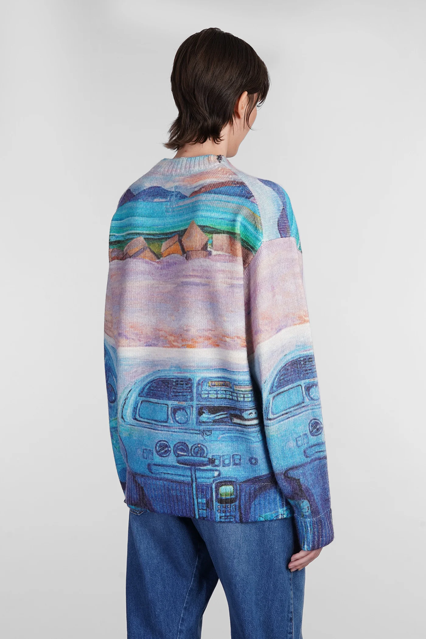 Knitwear in multicolor wool - Image 3