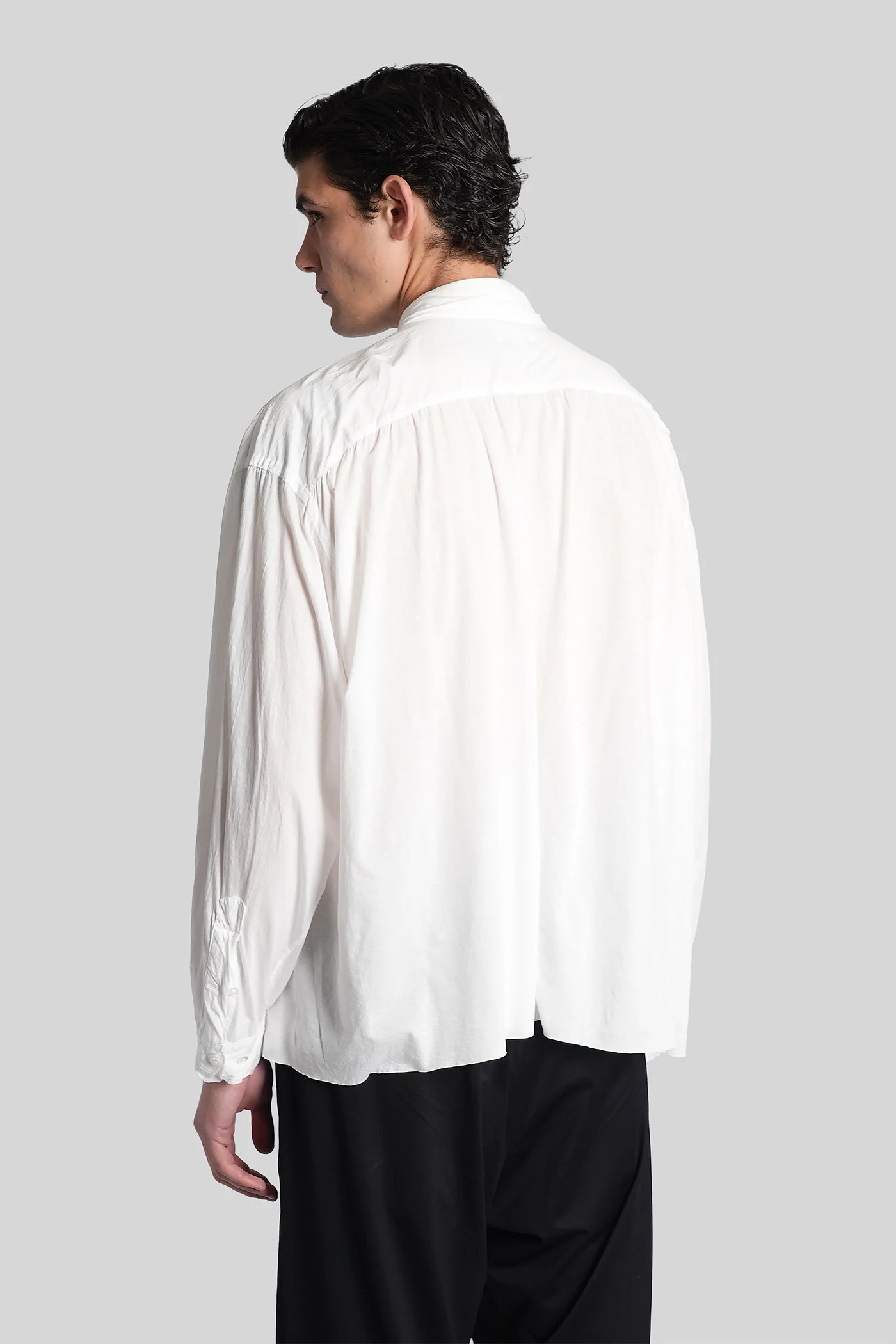 46G artisan shirt Shirt in white cotton - Image 3