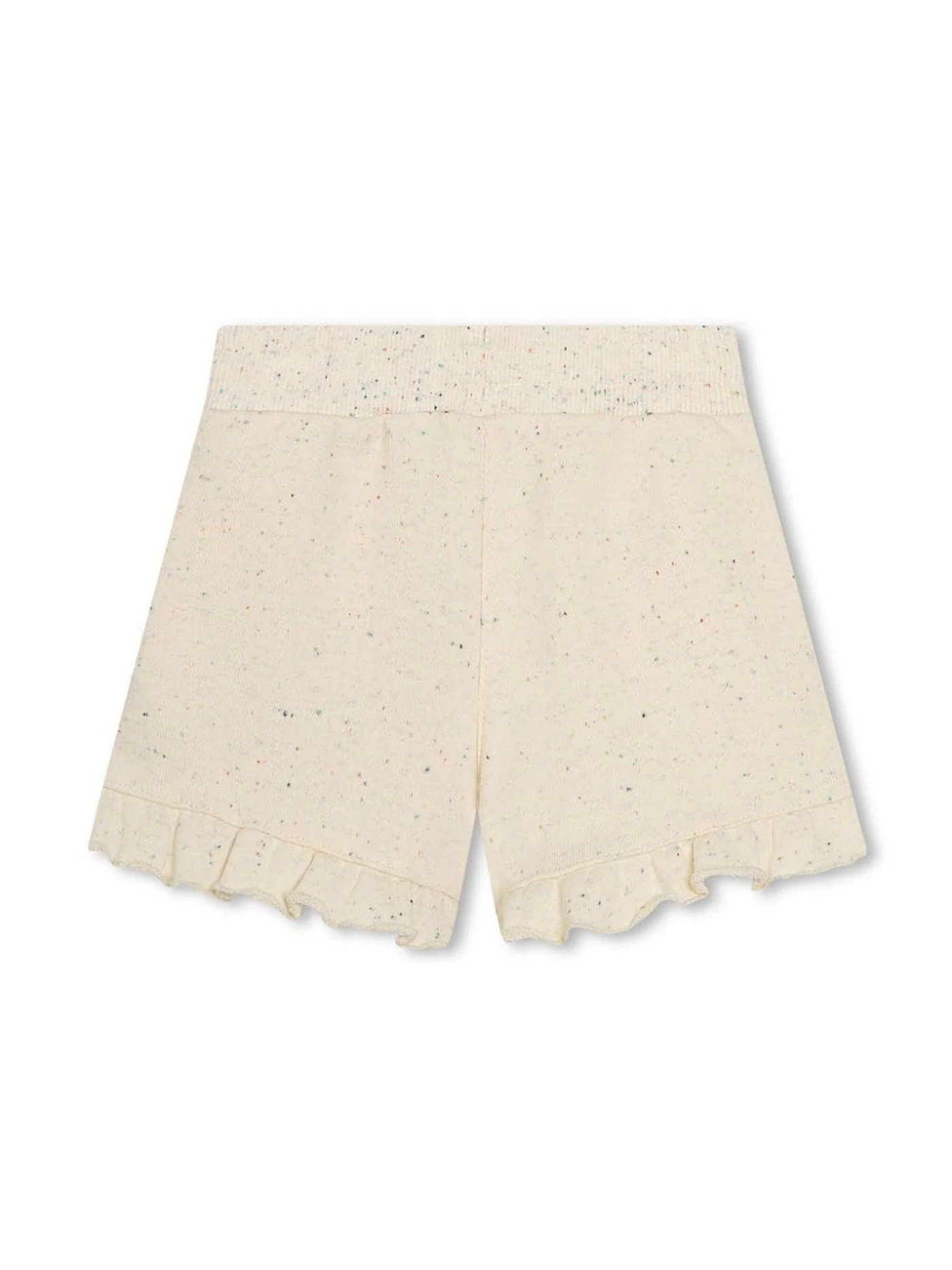 Shorts in beige cotton - Image 2