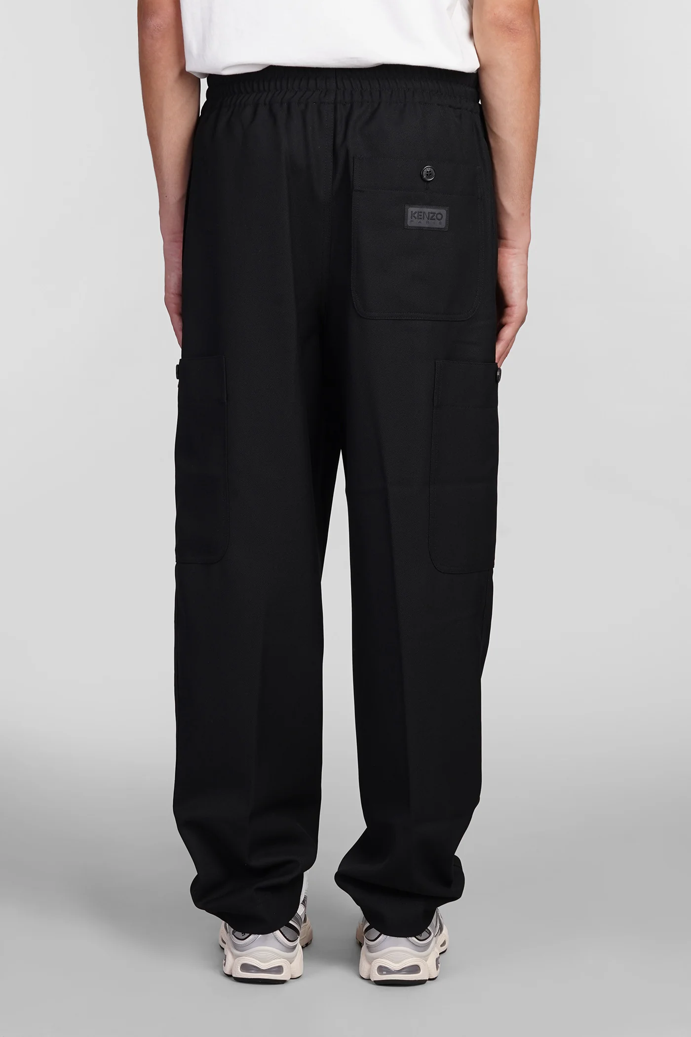 Pants in black wool - Image 3