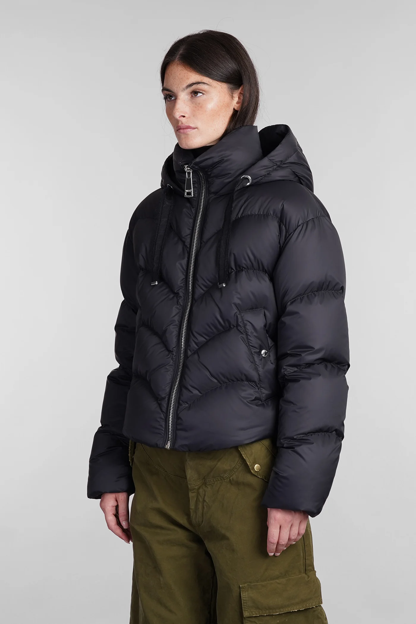 puffer in black polyamide - Image 4