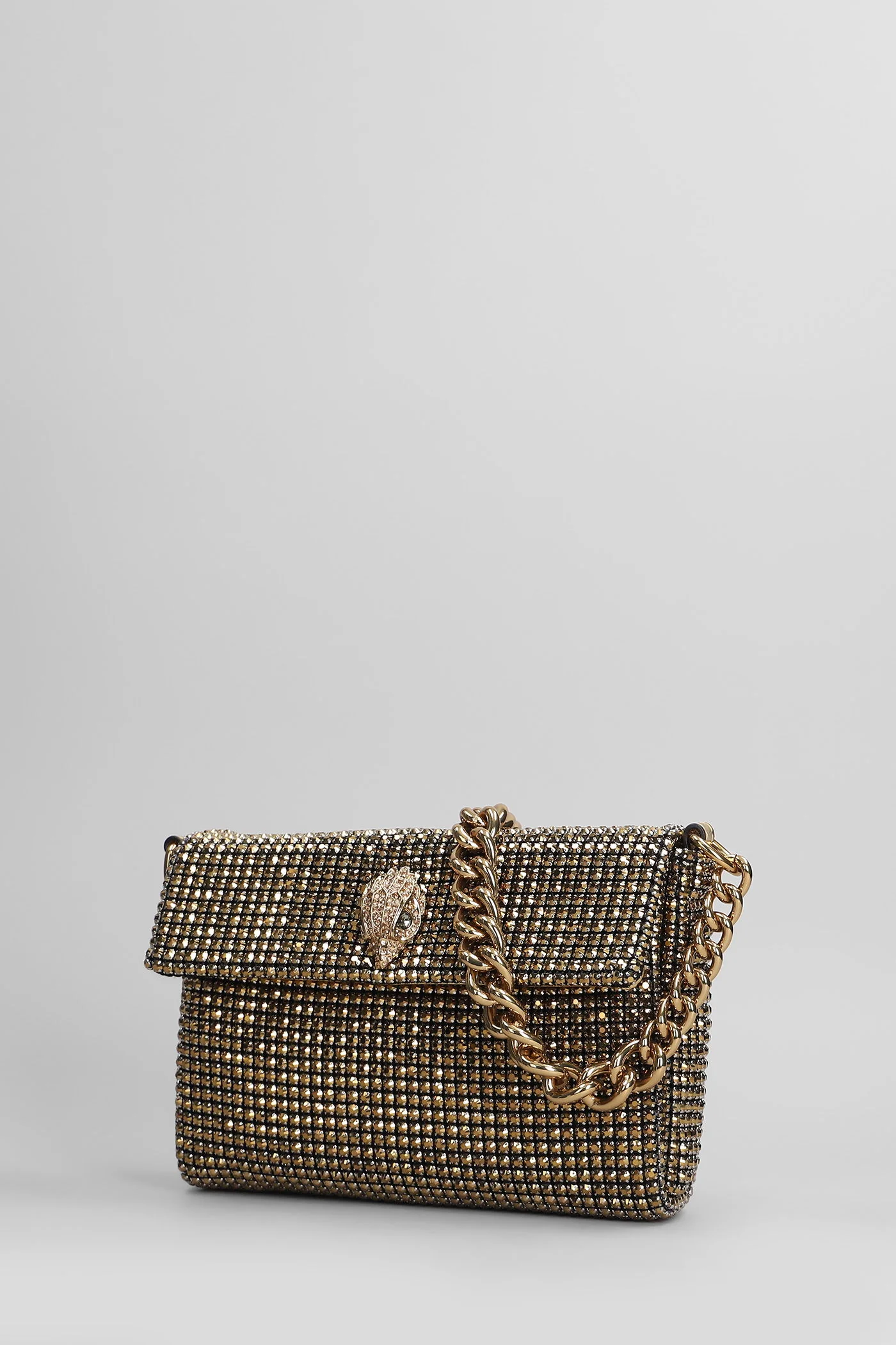 Sm Party Shoulder Shoulder bag in gold leather - Image 2