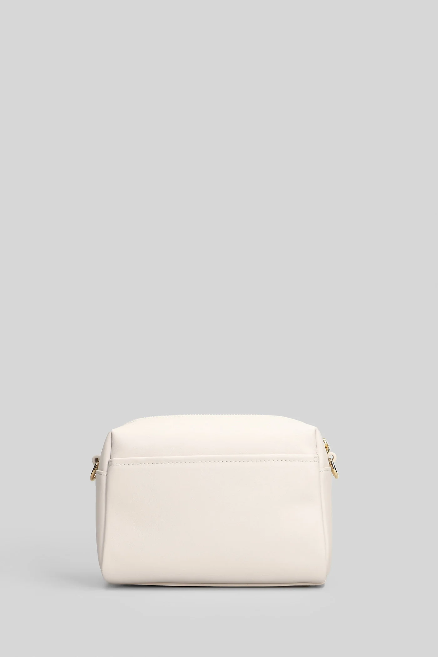 Donna Cube Shoulder bag in beige leather - Image 3