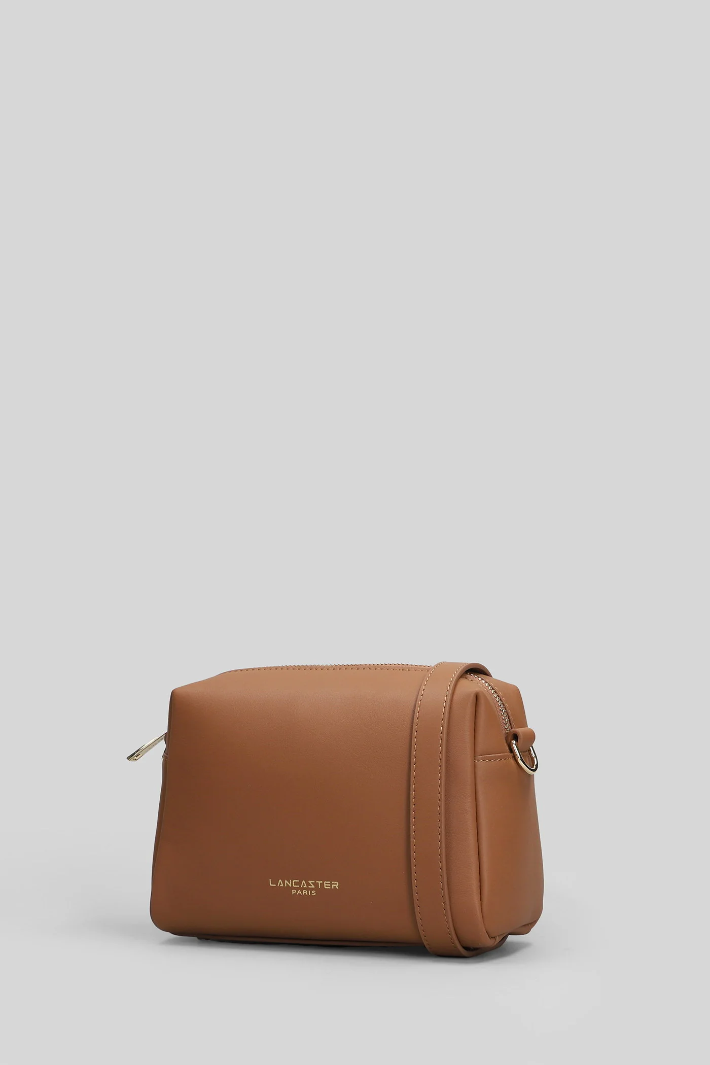 Donna Cube Shoulder bag in Camel leather - Image 2
