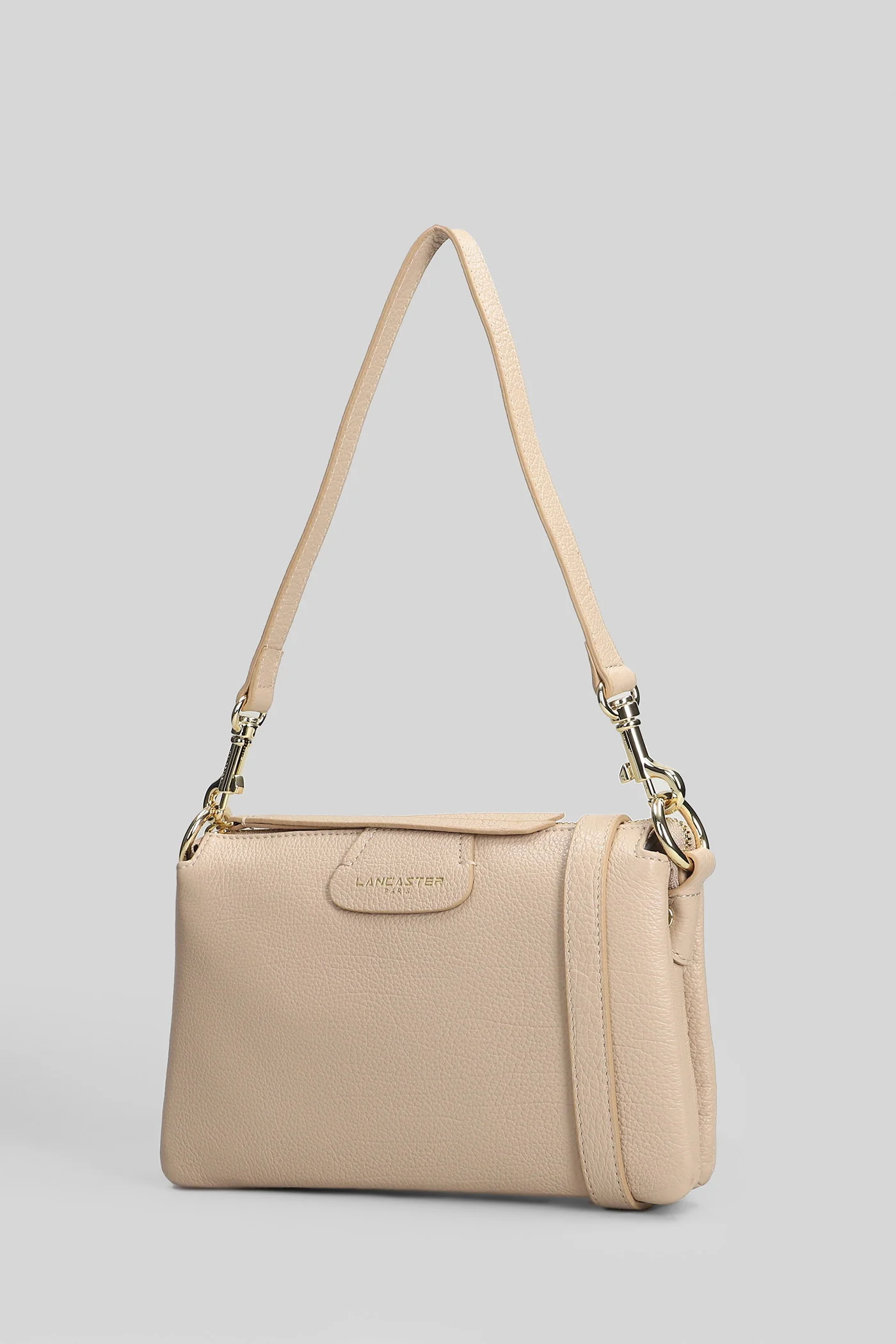 Dune Shoulder bag in beige leather - Image 2