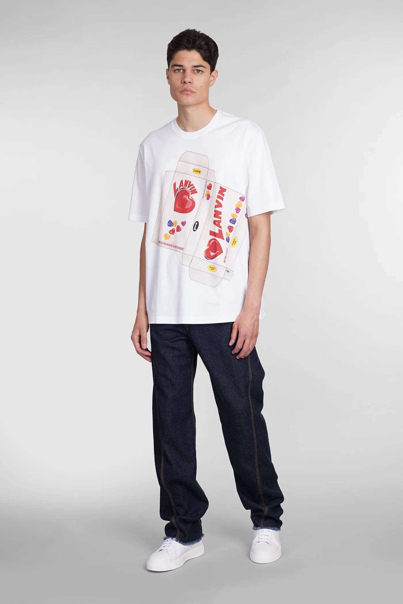 Jeans in blue cotton - Image 2