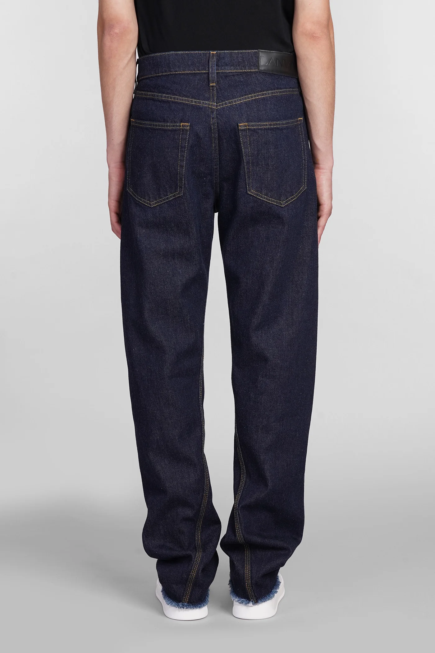 Jeans in blue cotton - Image 3