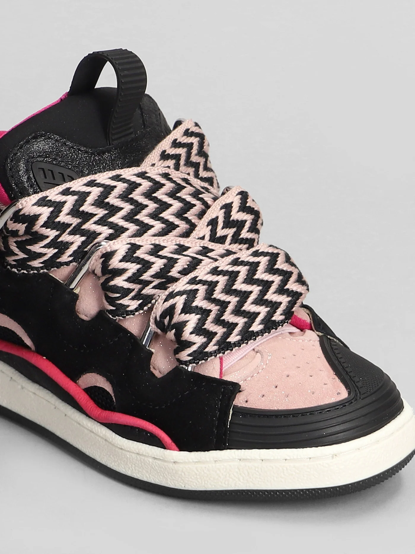 Curb Sneakers in black suede - Image 5