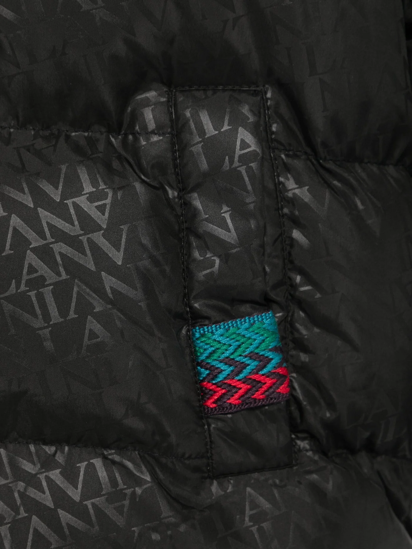 puffer in black polyester - Image 3