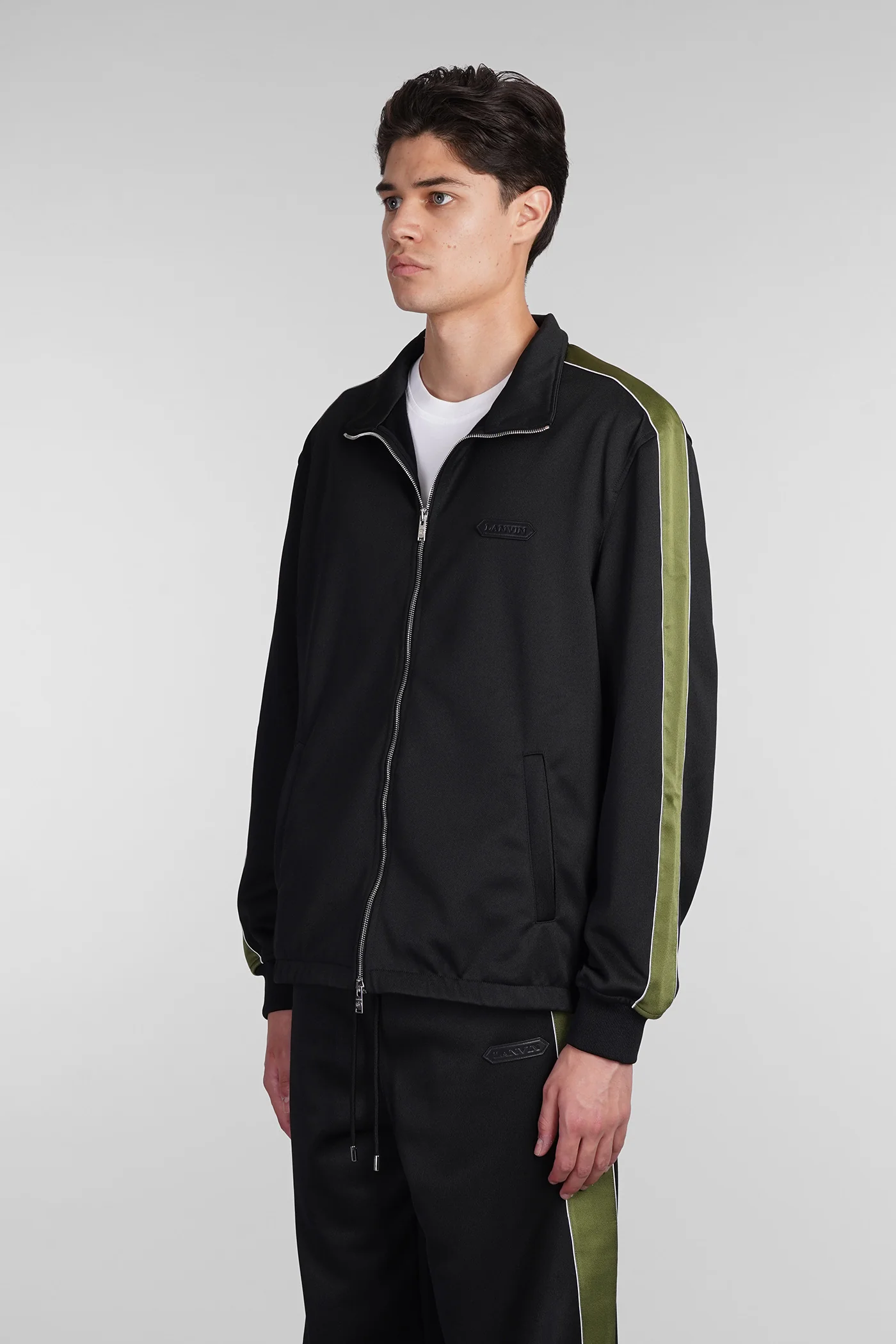 Sweatshirt in black polyester - Image 4