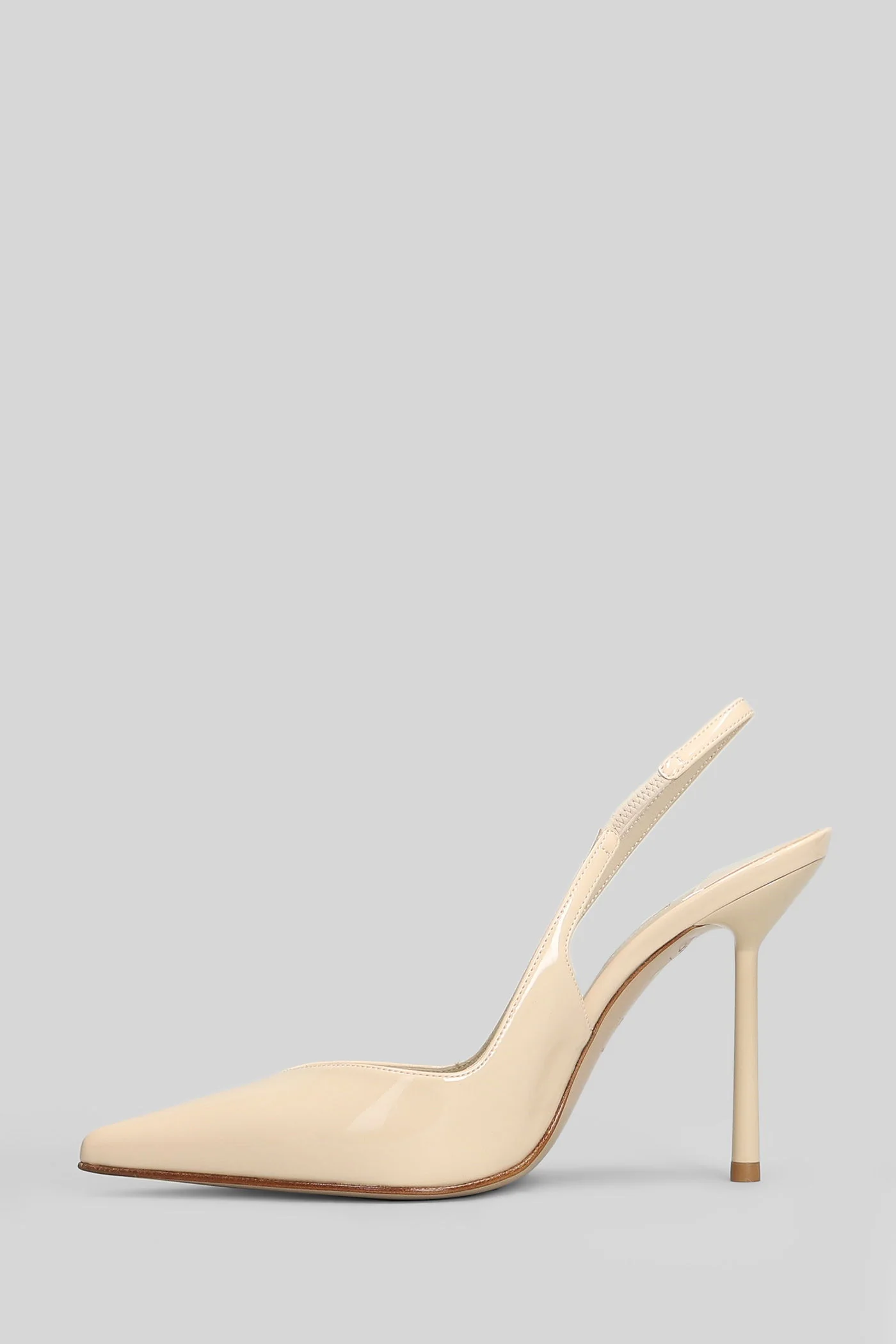 Vivienne Pumps in beige patent leather - Image 3
