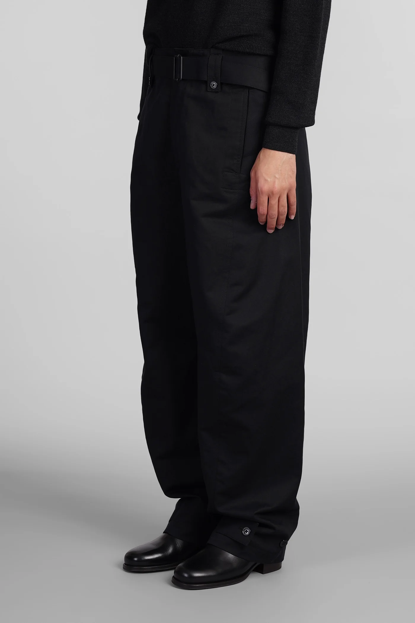 Pants in black cotton - Image 14