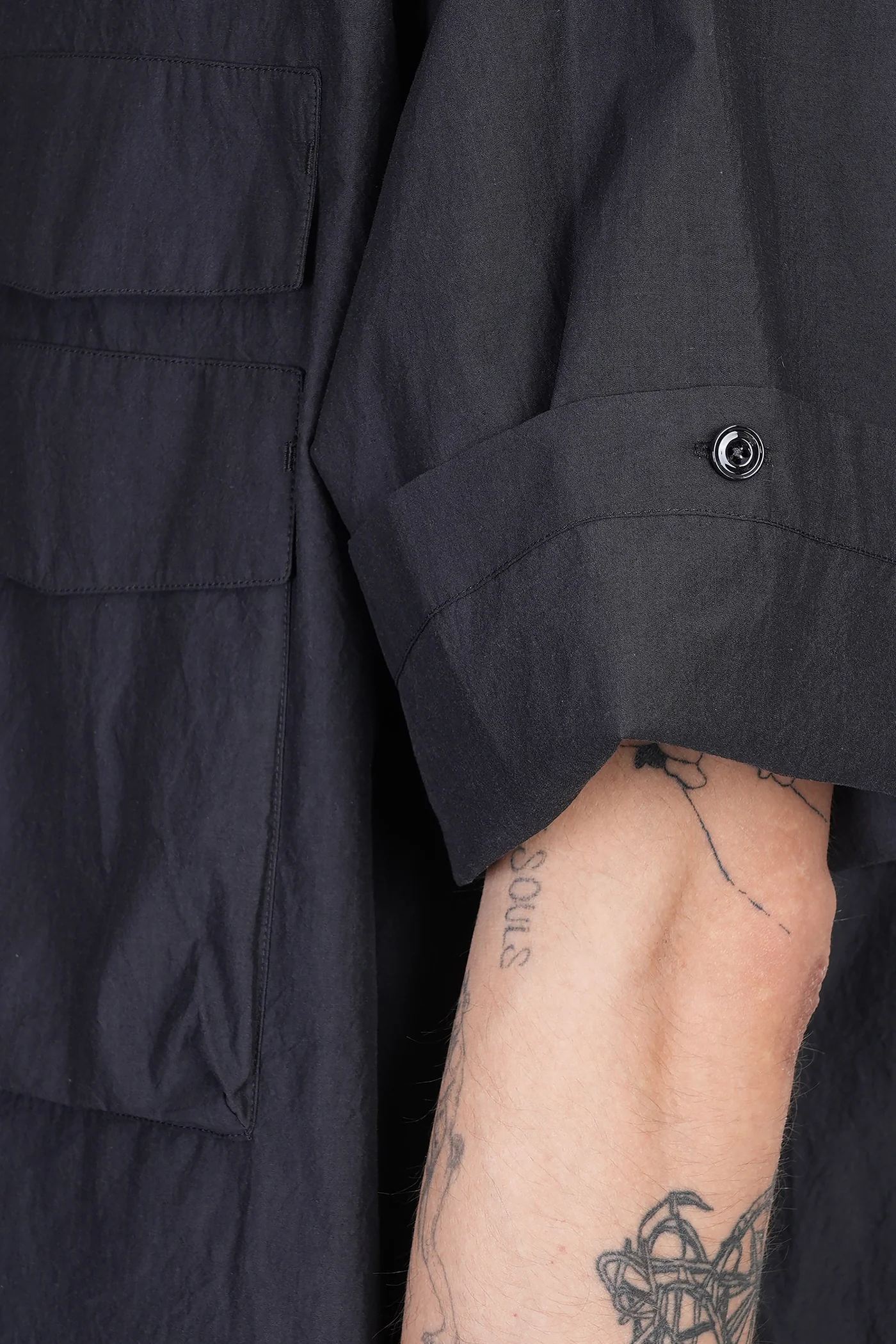 Shirt in blue cotton - Image 5
