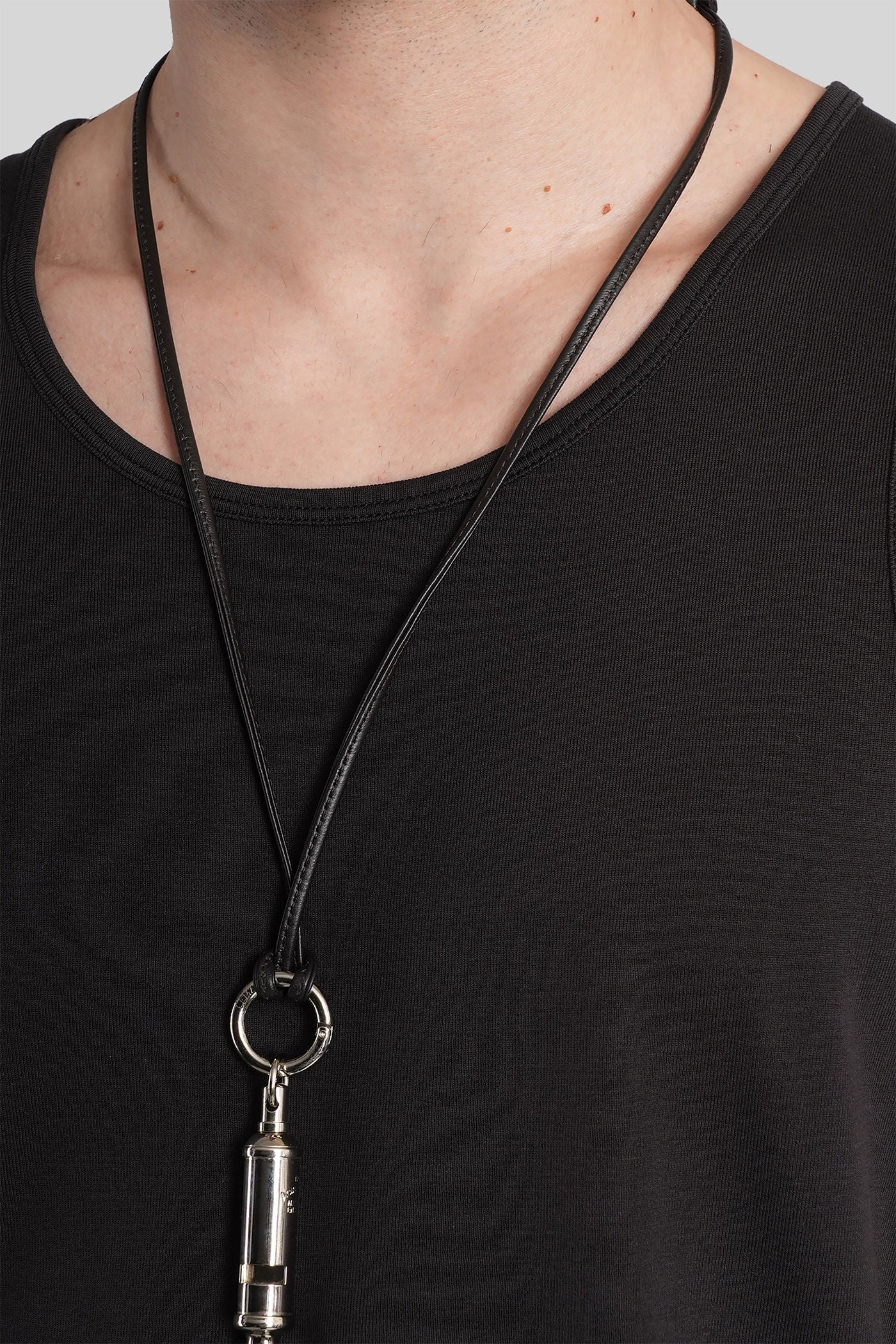 tank Top in black cotton - Image 5