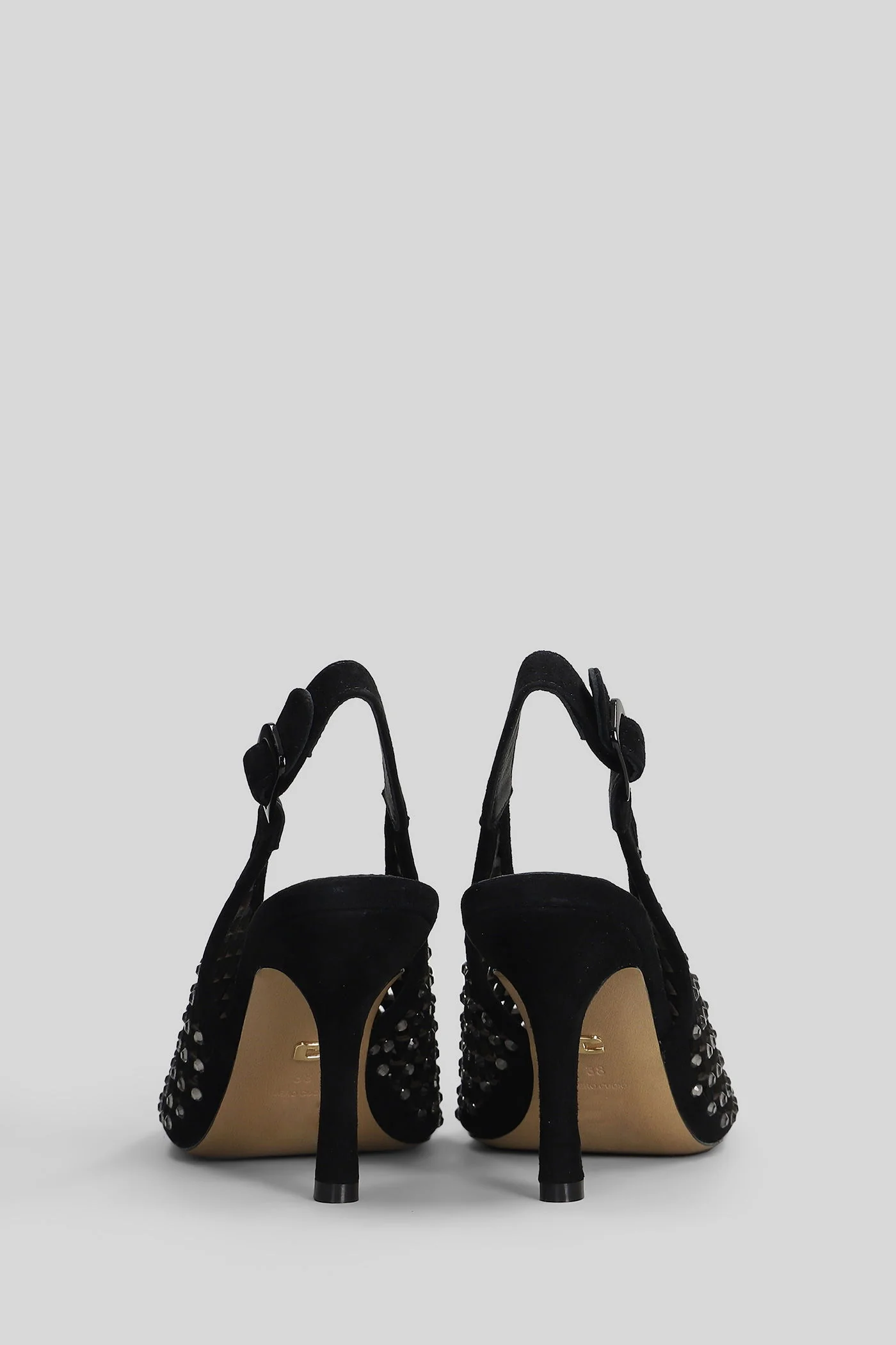 Bruna Pump 80 Pumps in black suede - Image 4
