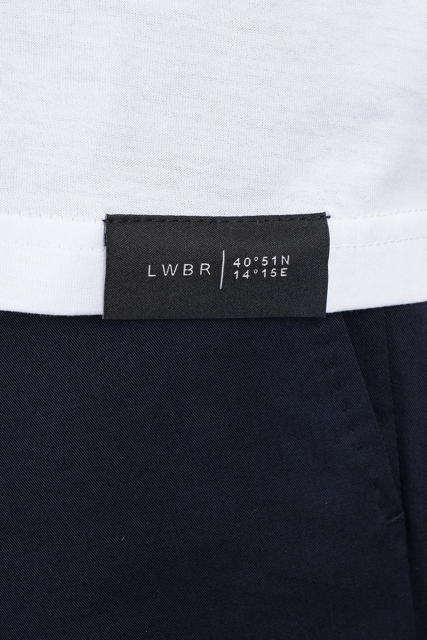 B134 basic T-Shirt in white cotton - Image 5