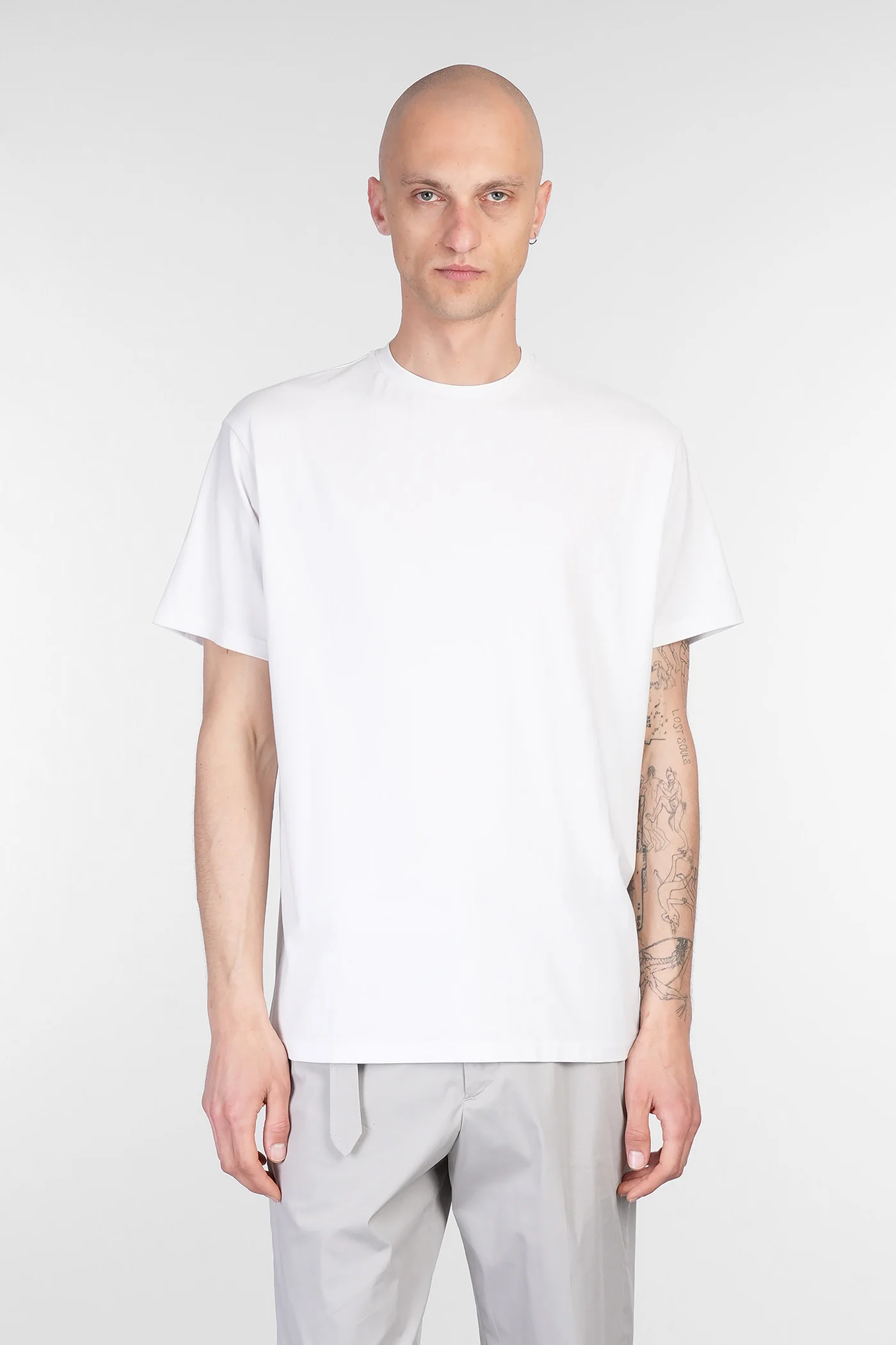 B150 T-Shirt in grey cotton