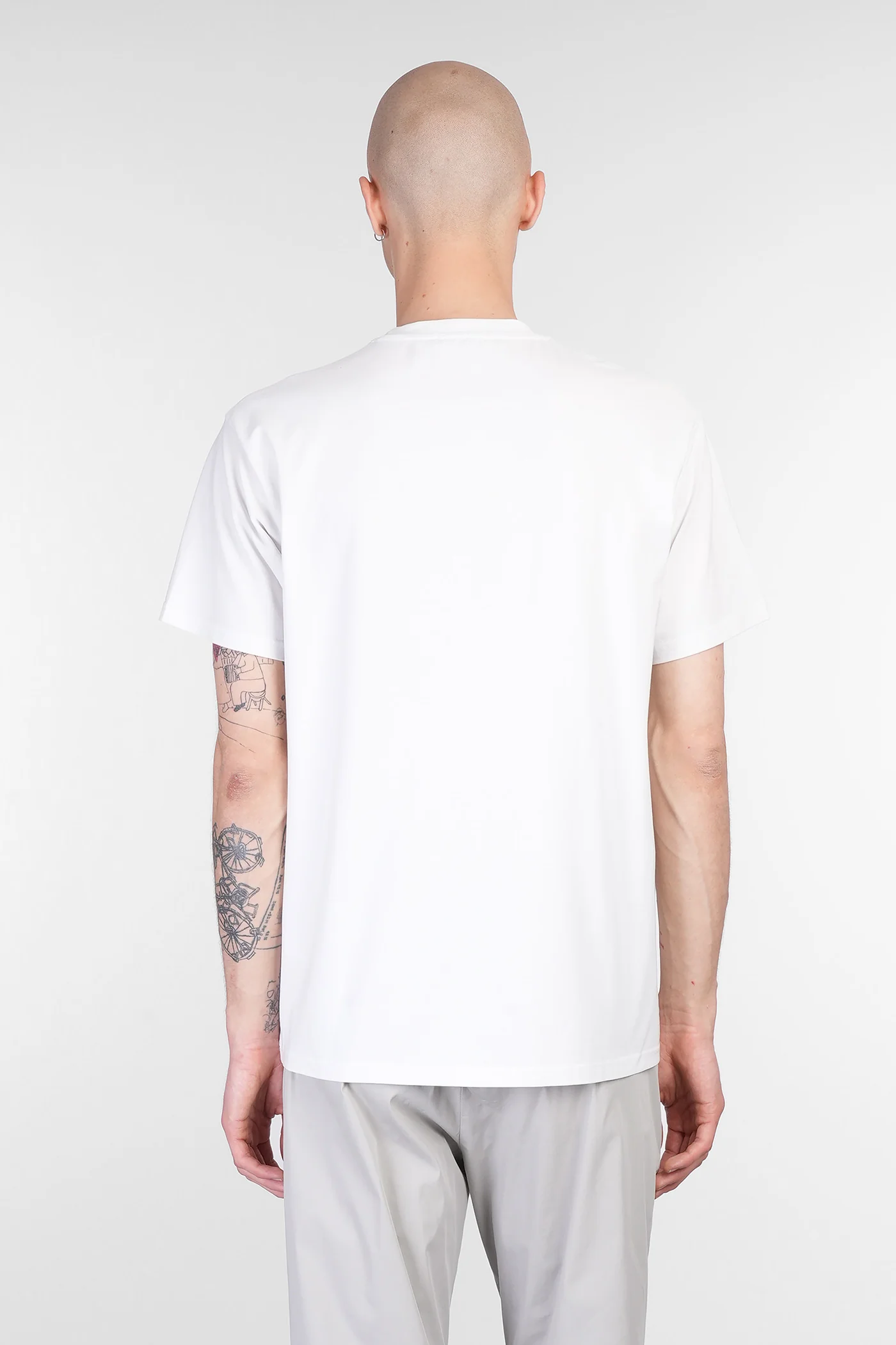 B150 T-Shirt in grey cotton - Image 3