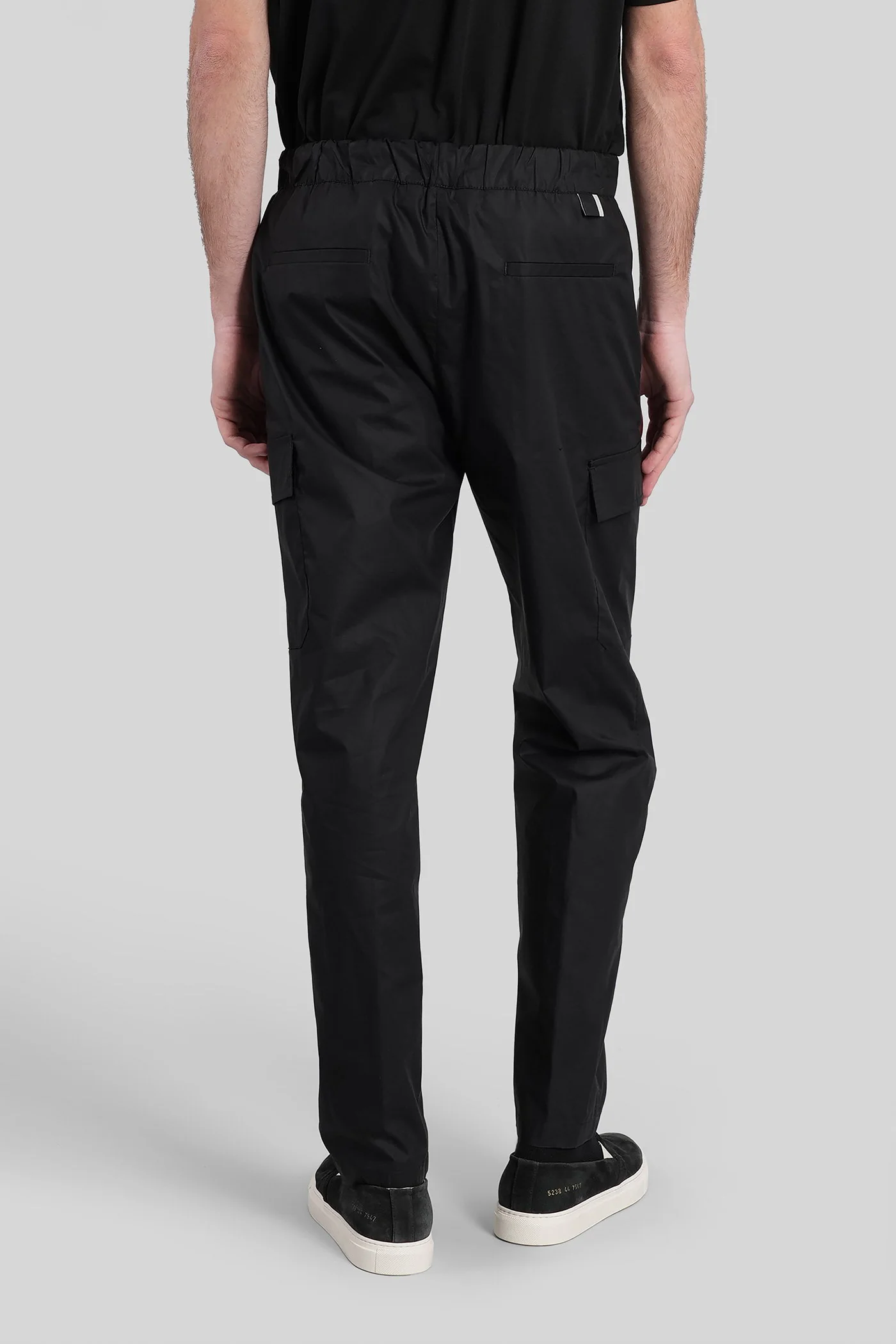 Combo Pants in black cotton - Image 3