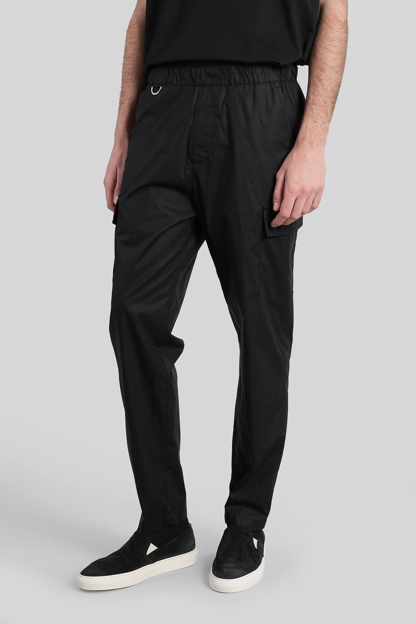 Combo Pants in black cotton - Image 4