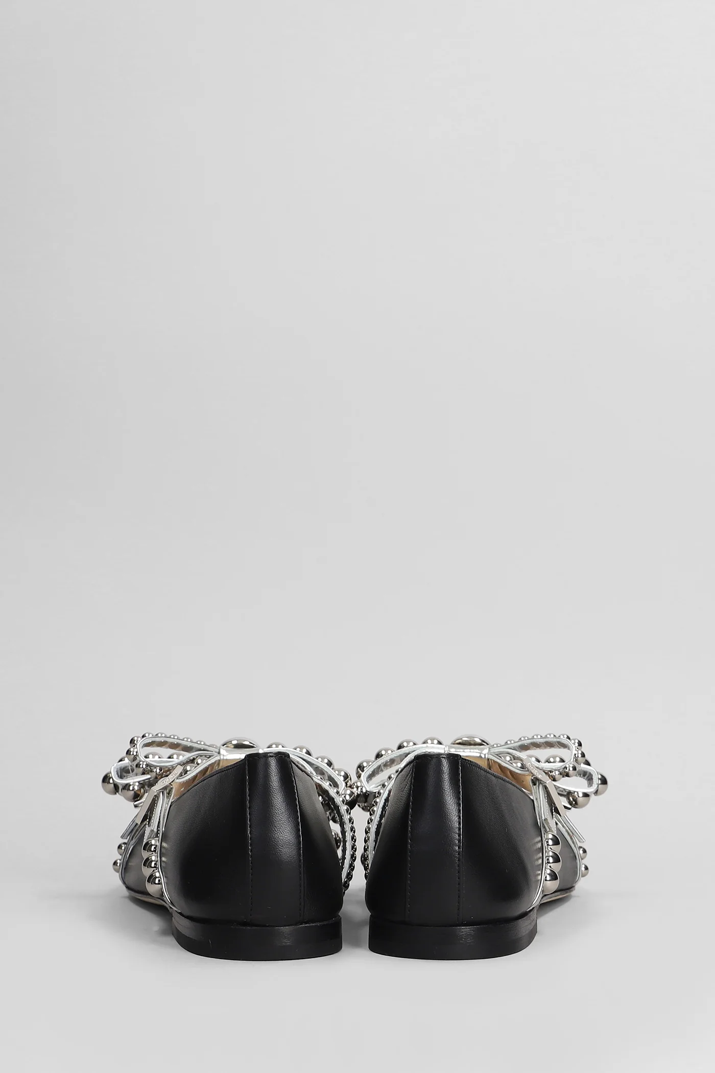 Ballet flats in black leather - Image 19