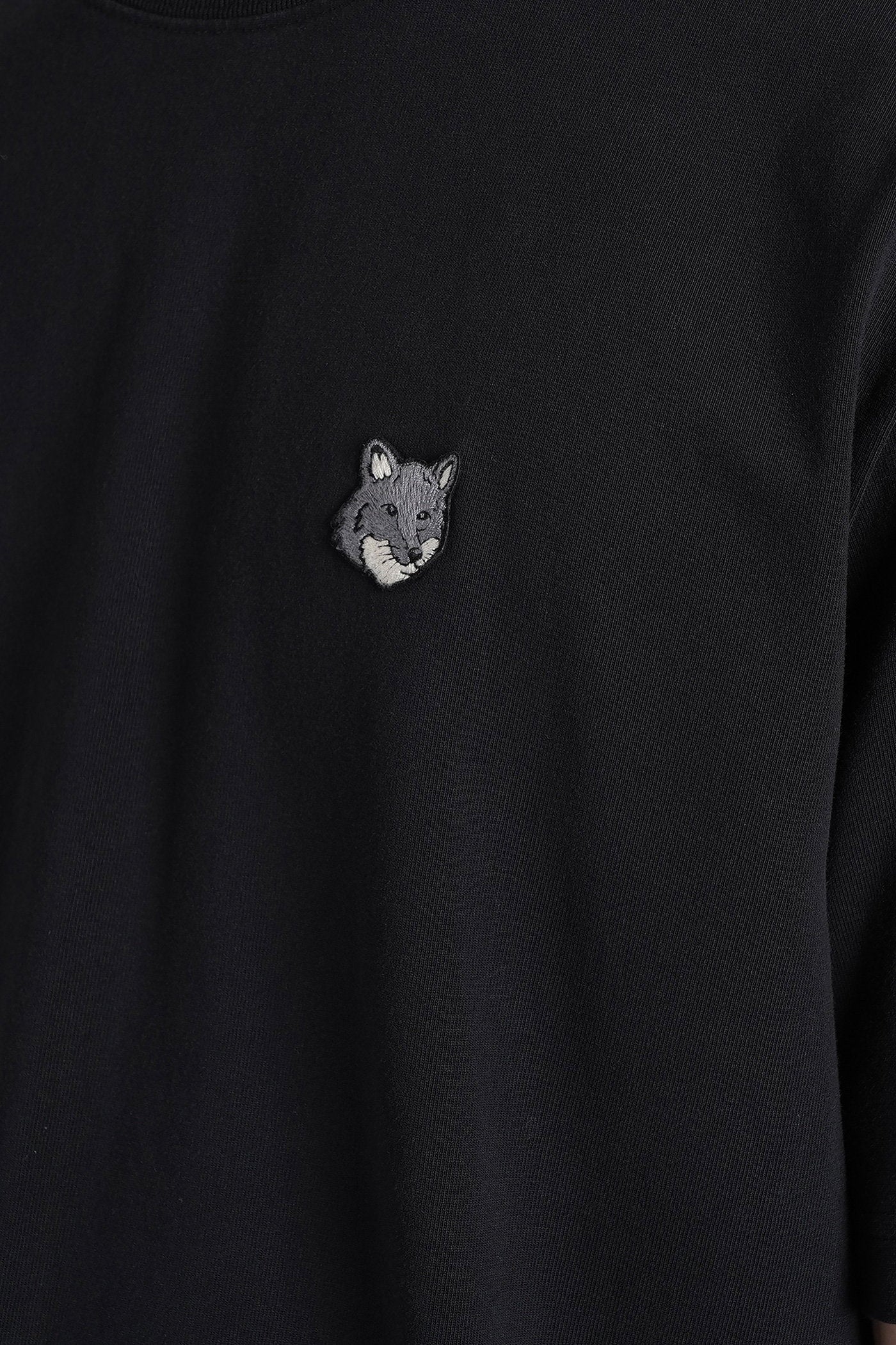 T-Shirt in black cotton - Image 5