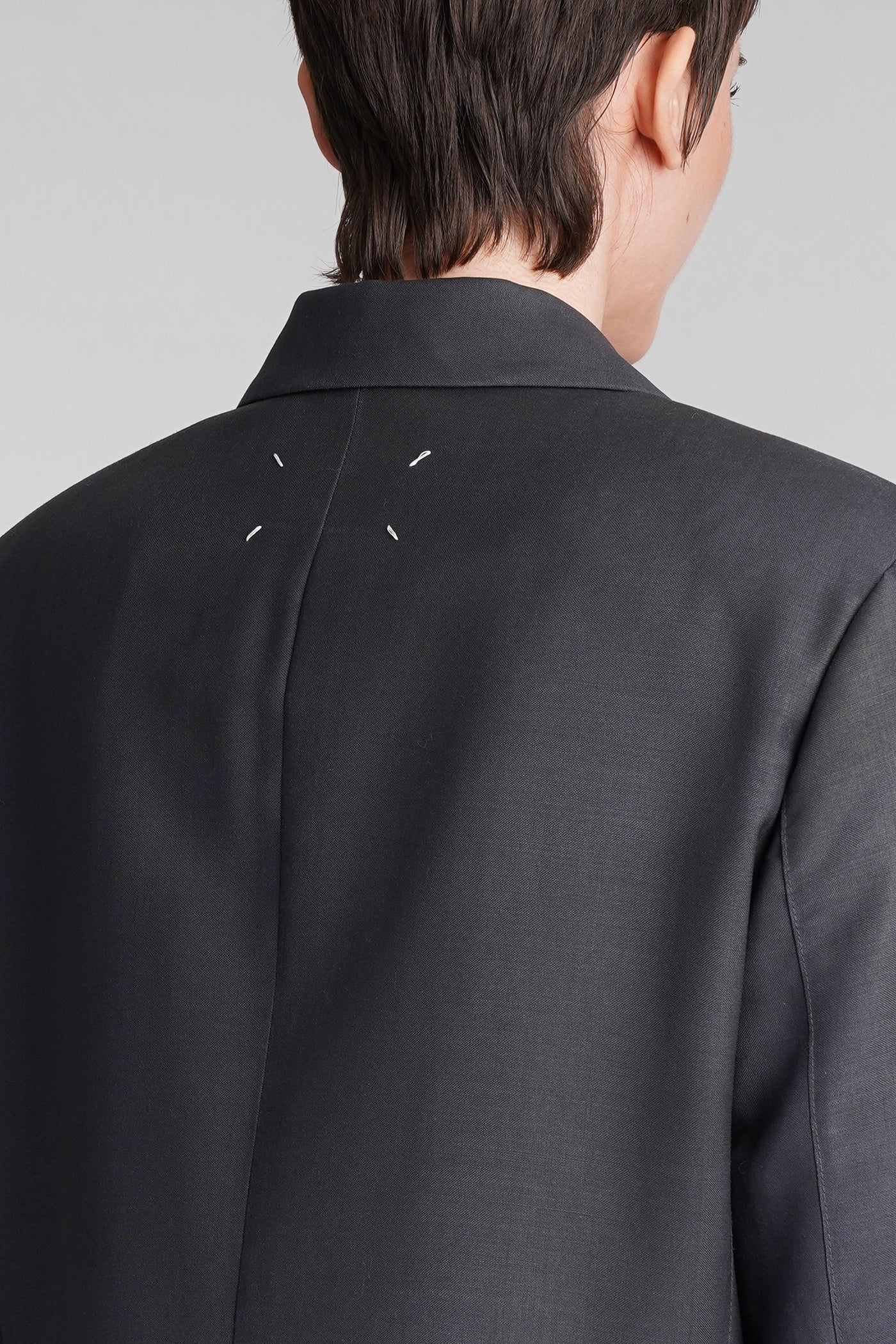 Blazer in grey wool - Image 20