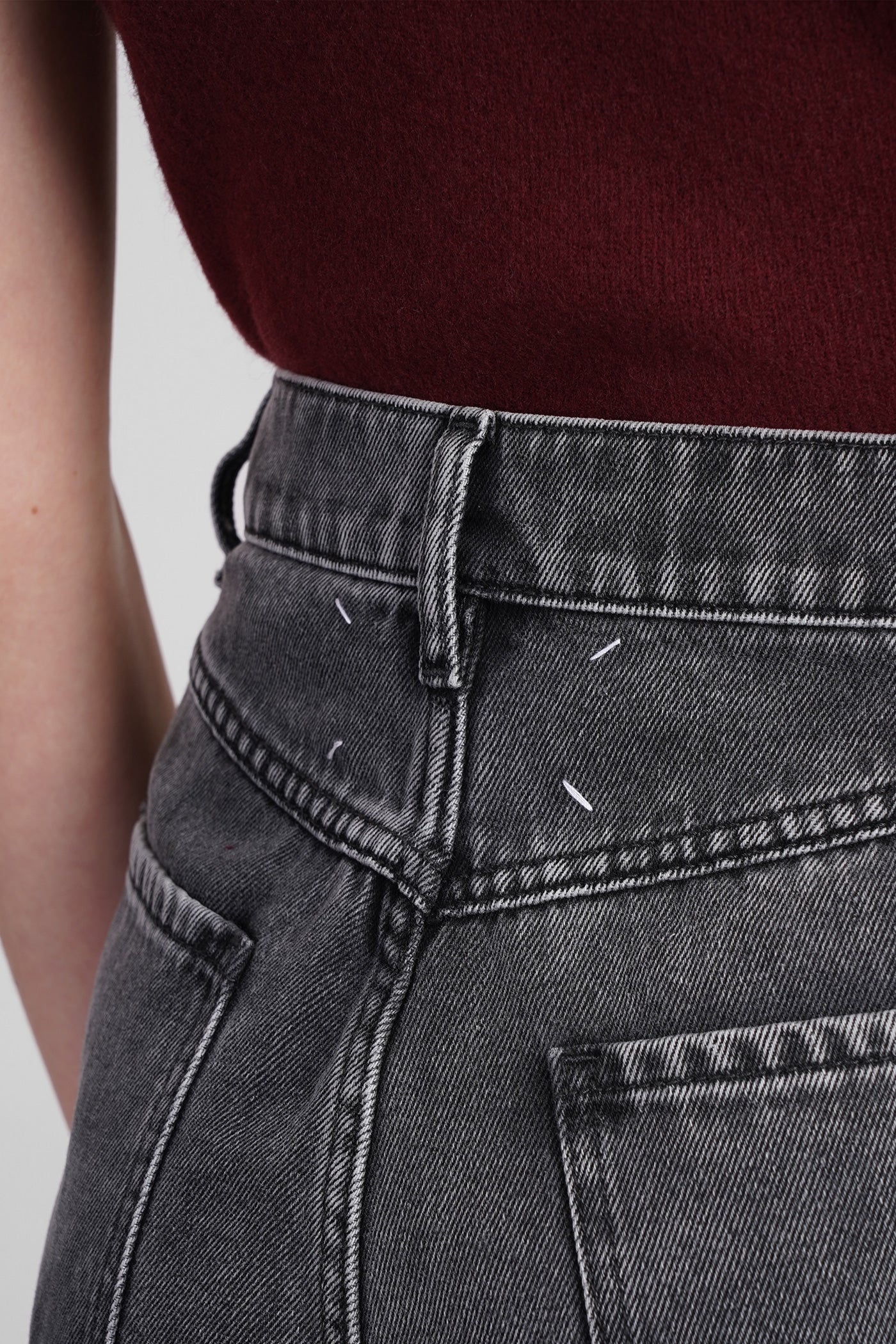 Jeans in black denim - Image 5