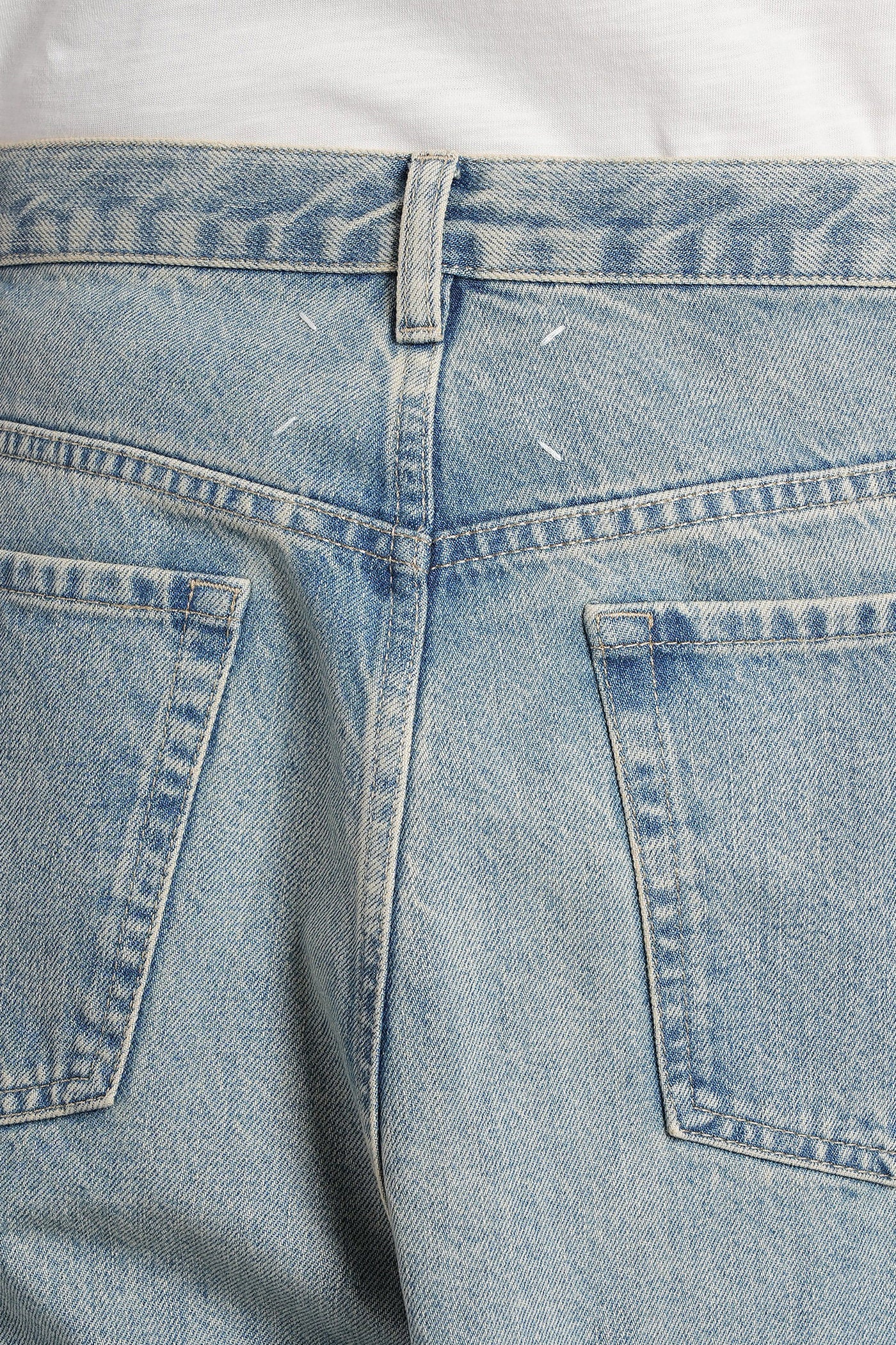 Shorts in blue denim - Image 5