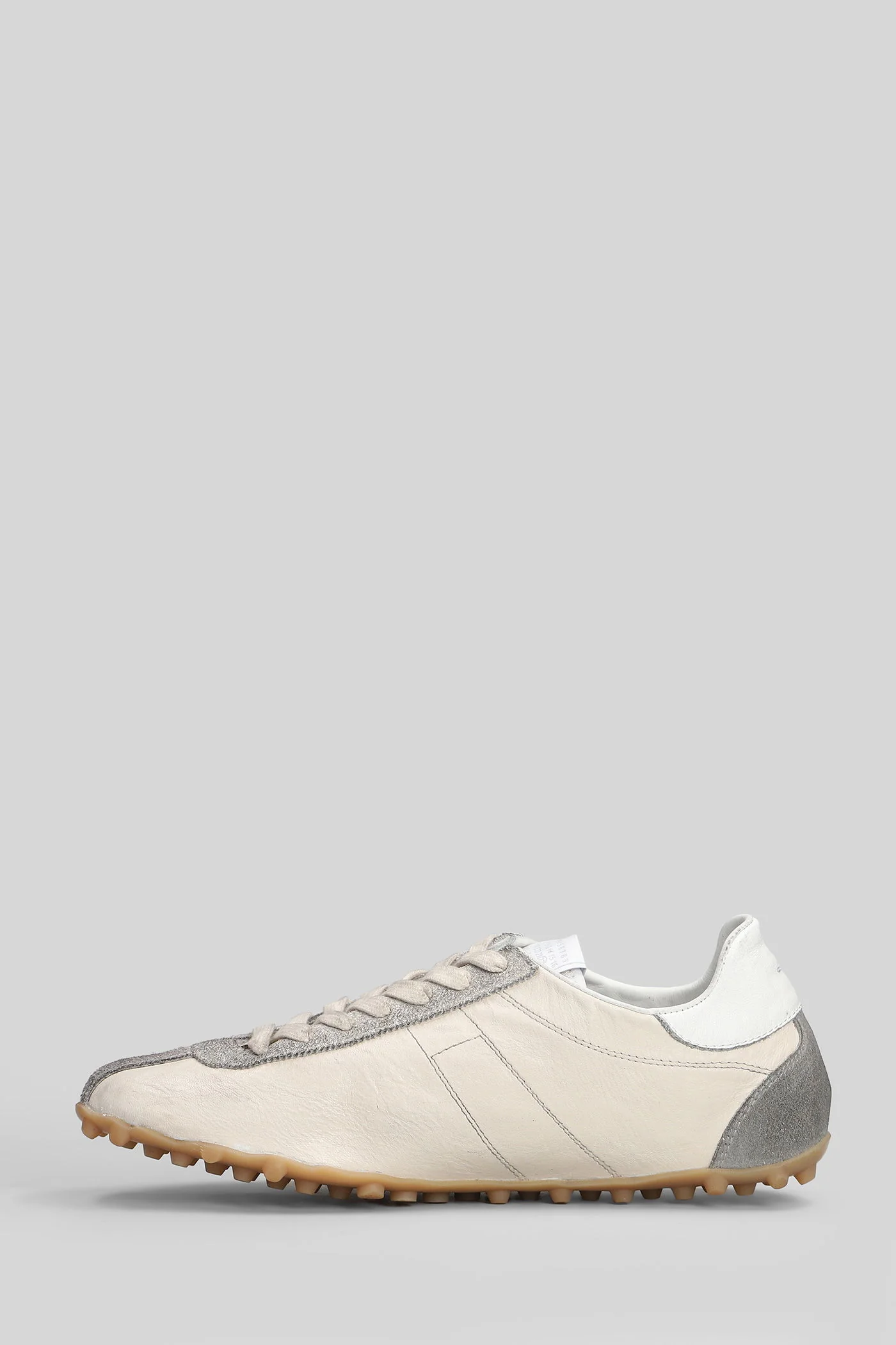 Sprinters Sneakers in beige leather - Image 3