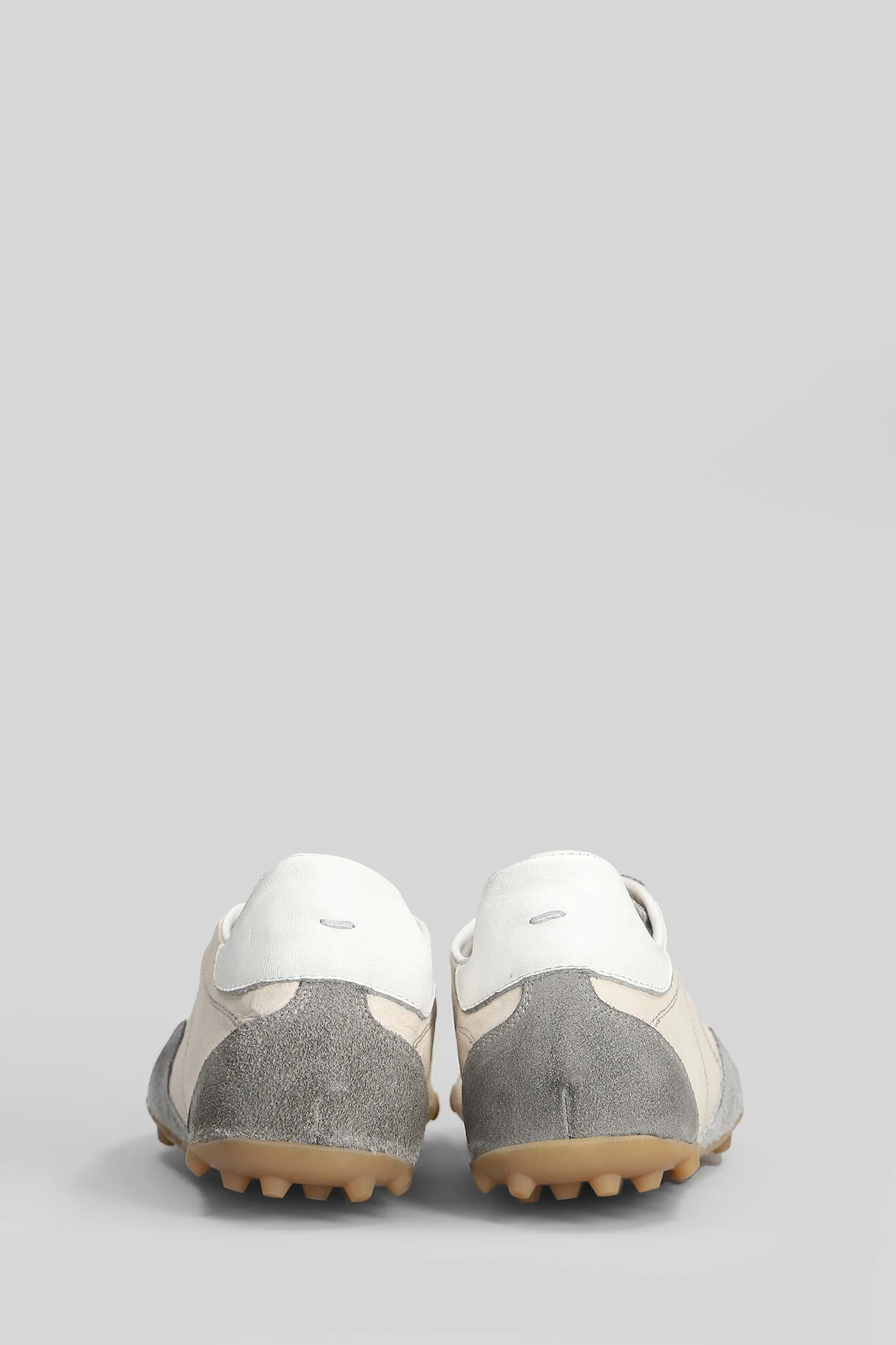 Sprinters Sneakers in beige leather - Image 4