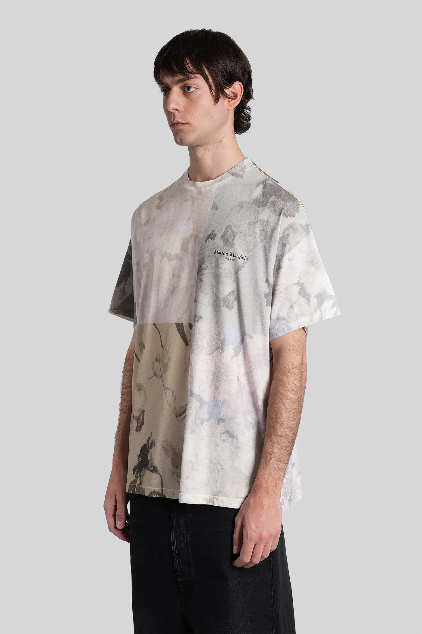 T-Shirt in multicolor cotton - Image 3