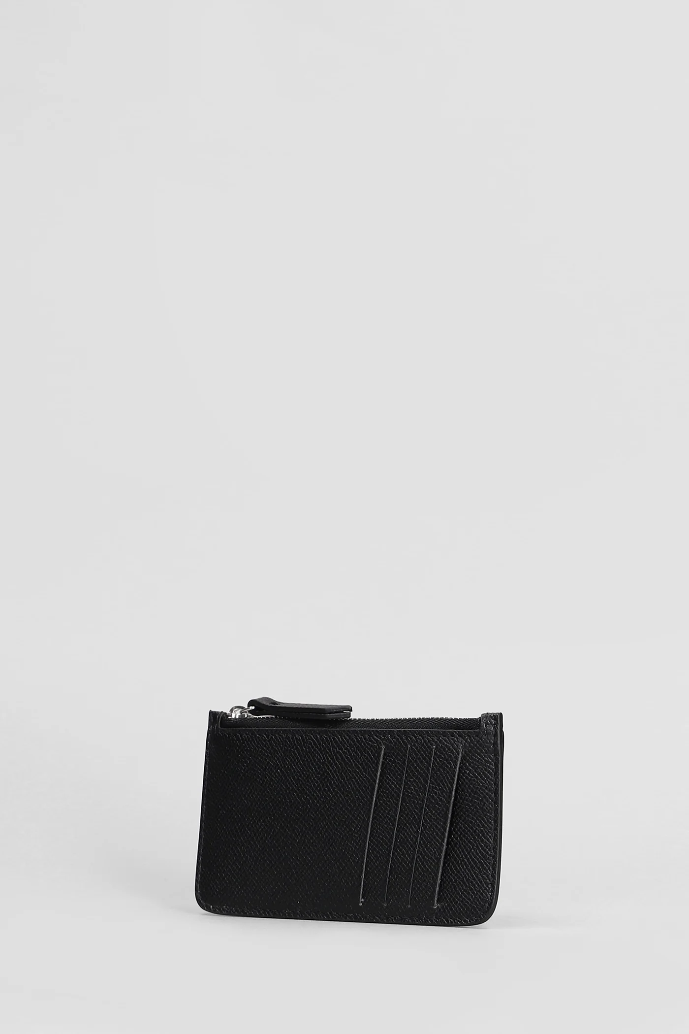 Wallet in black leather - Image 2