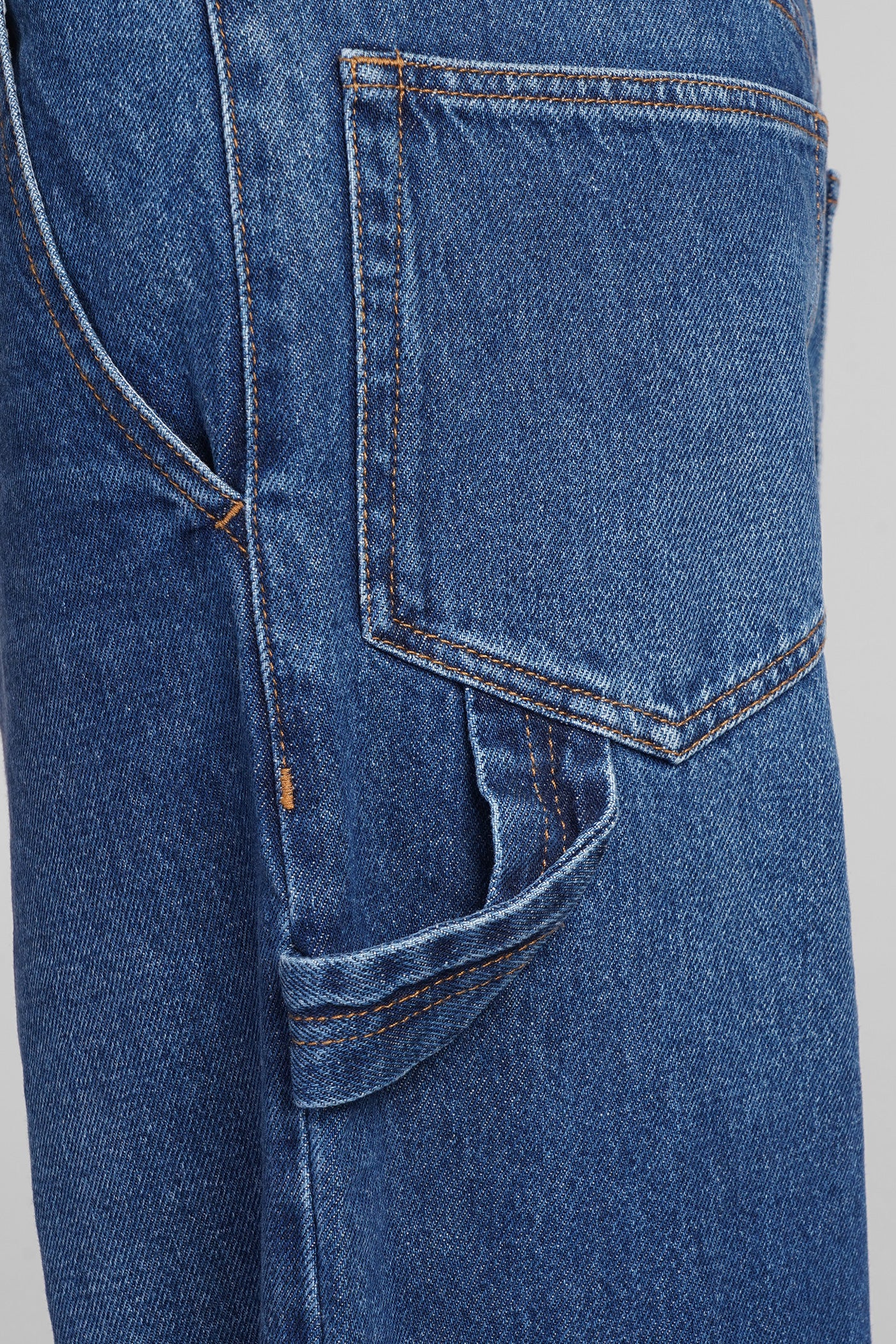 Solene Jeans in blue cotton - Image 5