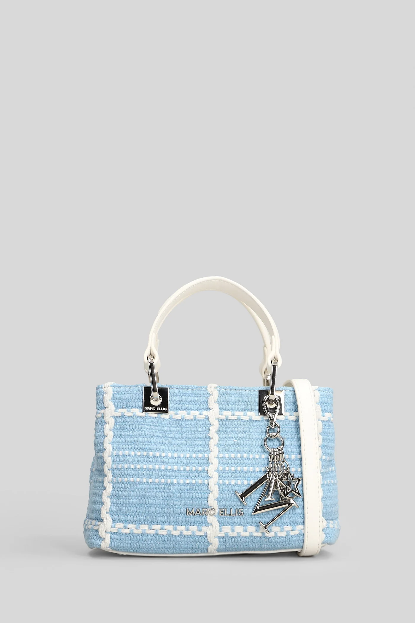 Krissy S Luxe Shoulder bag in cyan Polyuretan