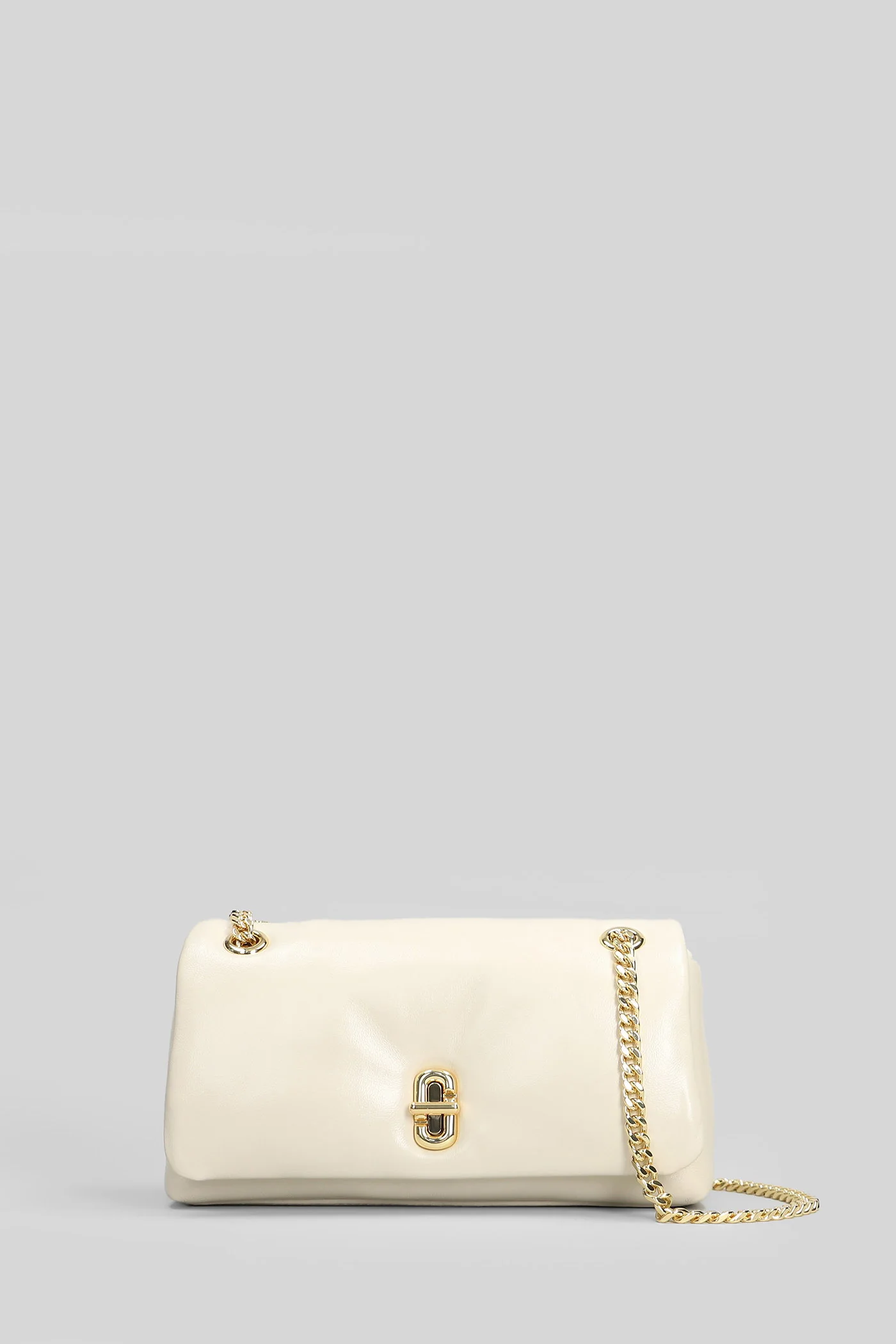 Chain mini bag Shoulder bag in white leather