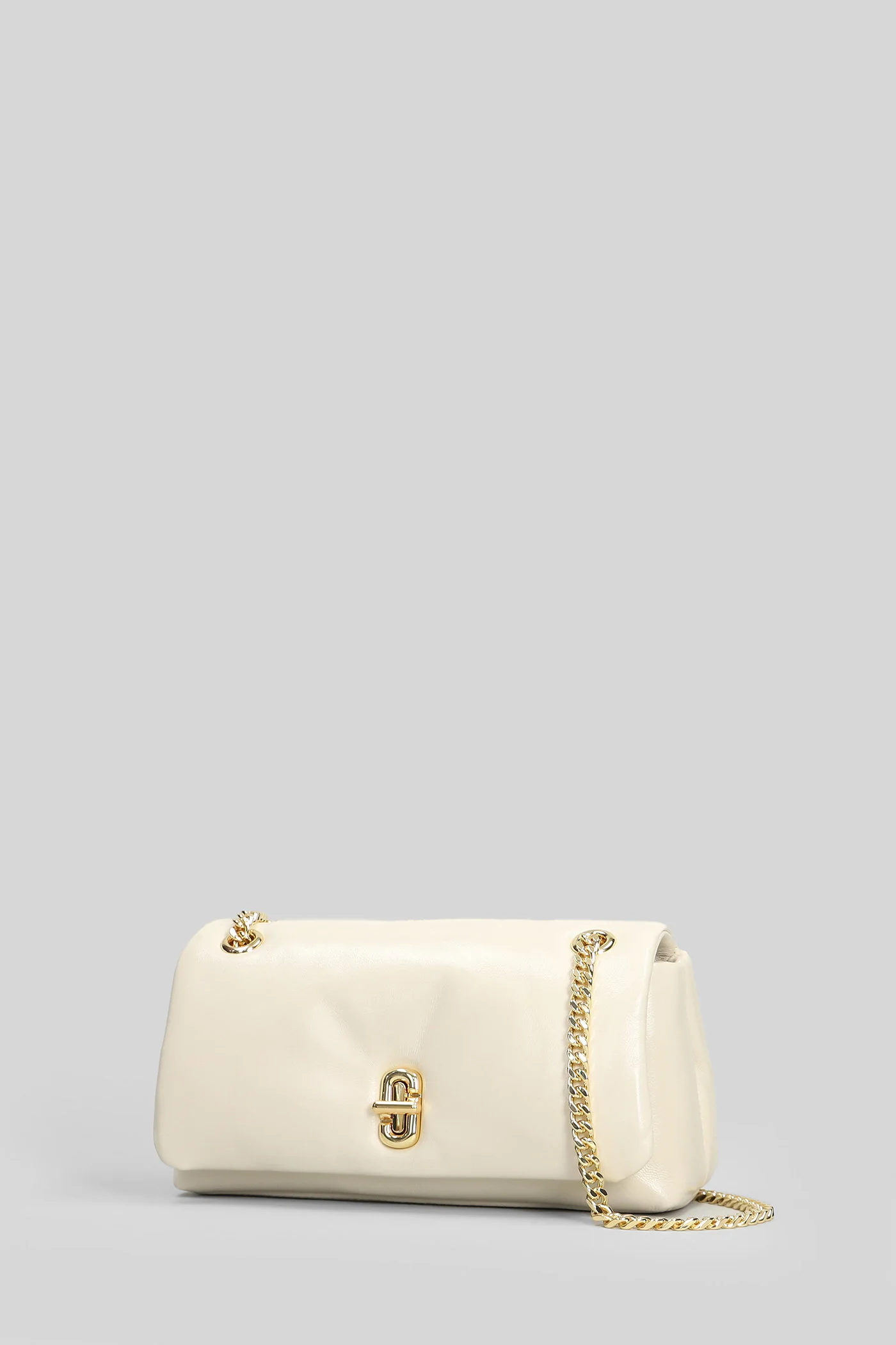 Chain mini bag Shoulder bag in white leather - Image 2
