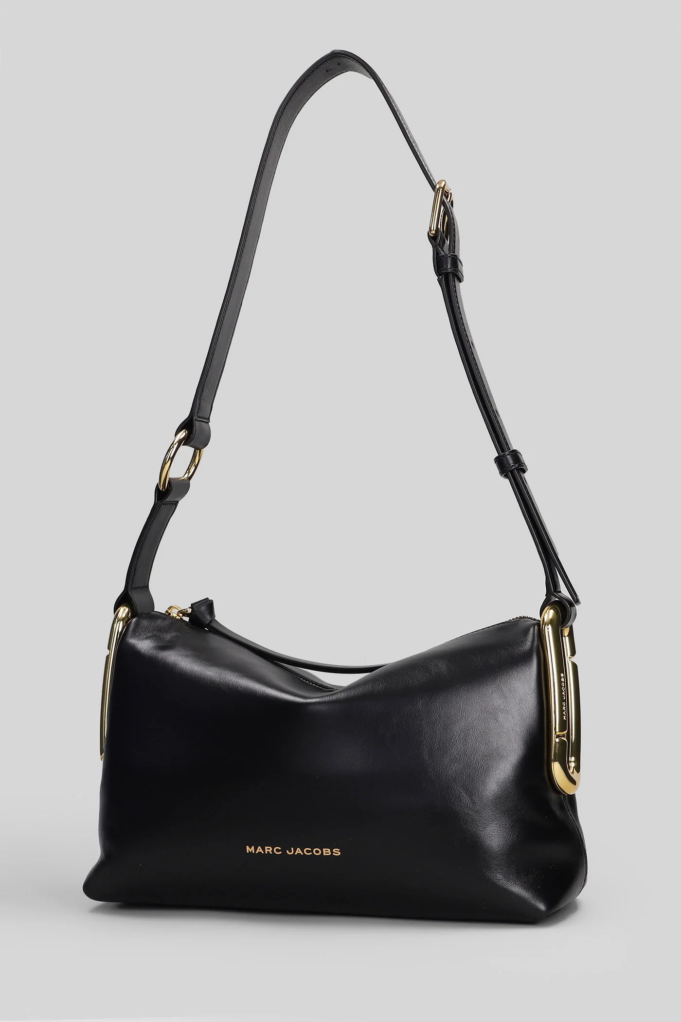 Medium shoulder bag Shoulder bag in black leather - Image 2