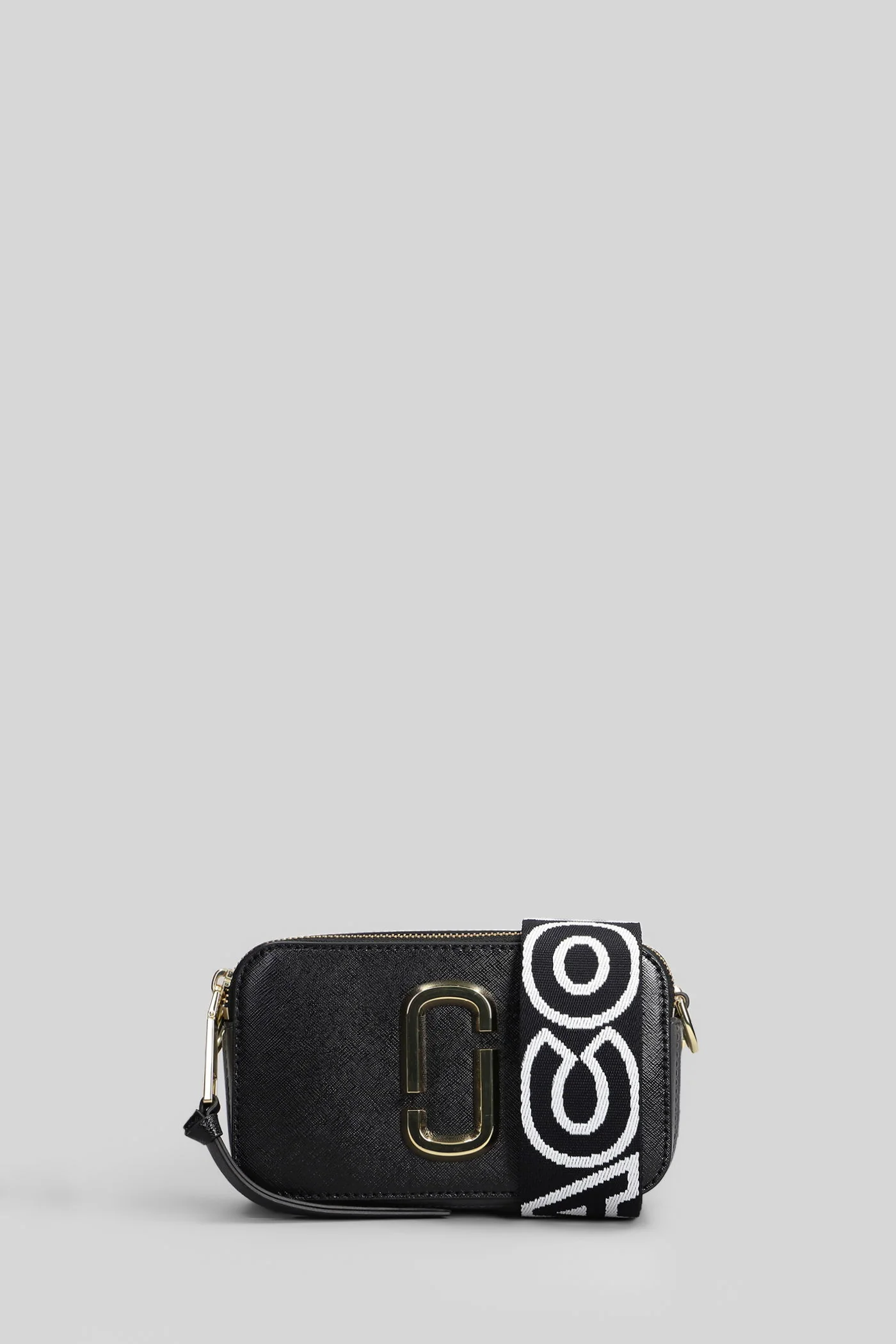 Snapshot Shoulder bag in black leather