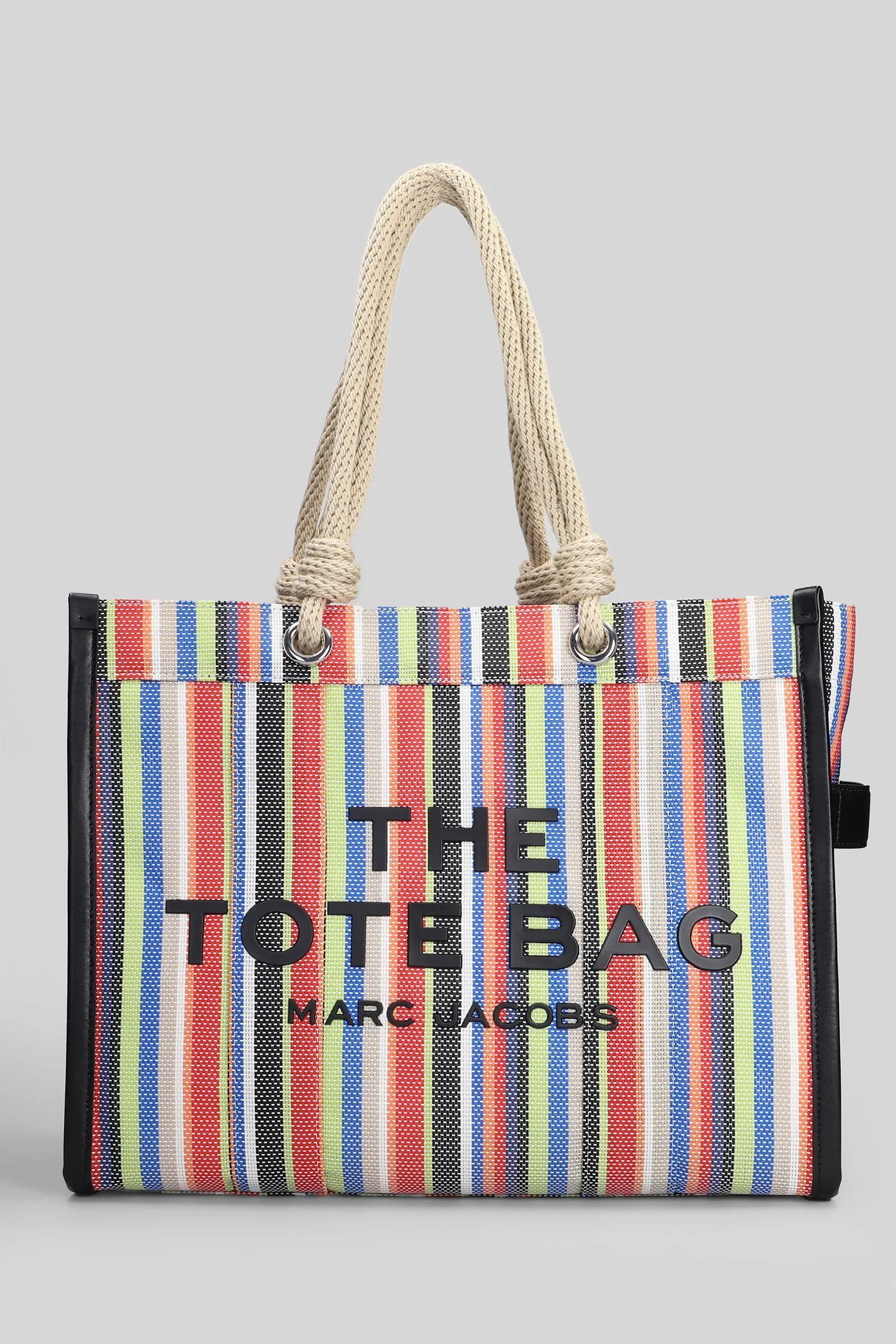 The large tote Tote in multicolor PVC